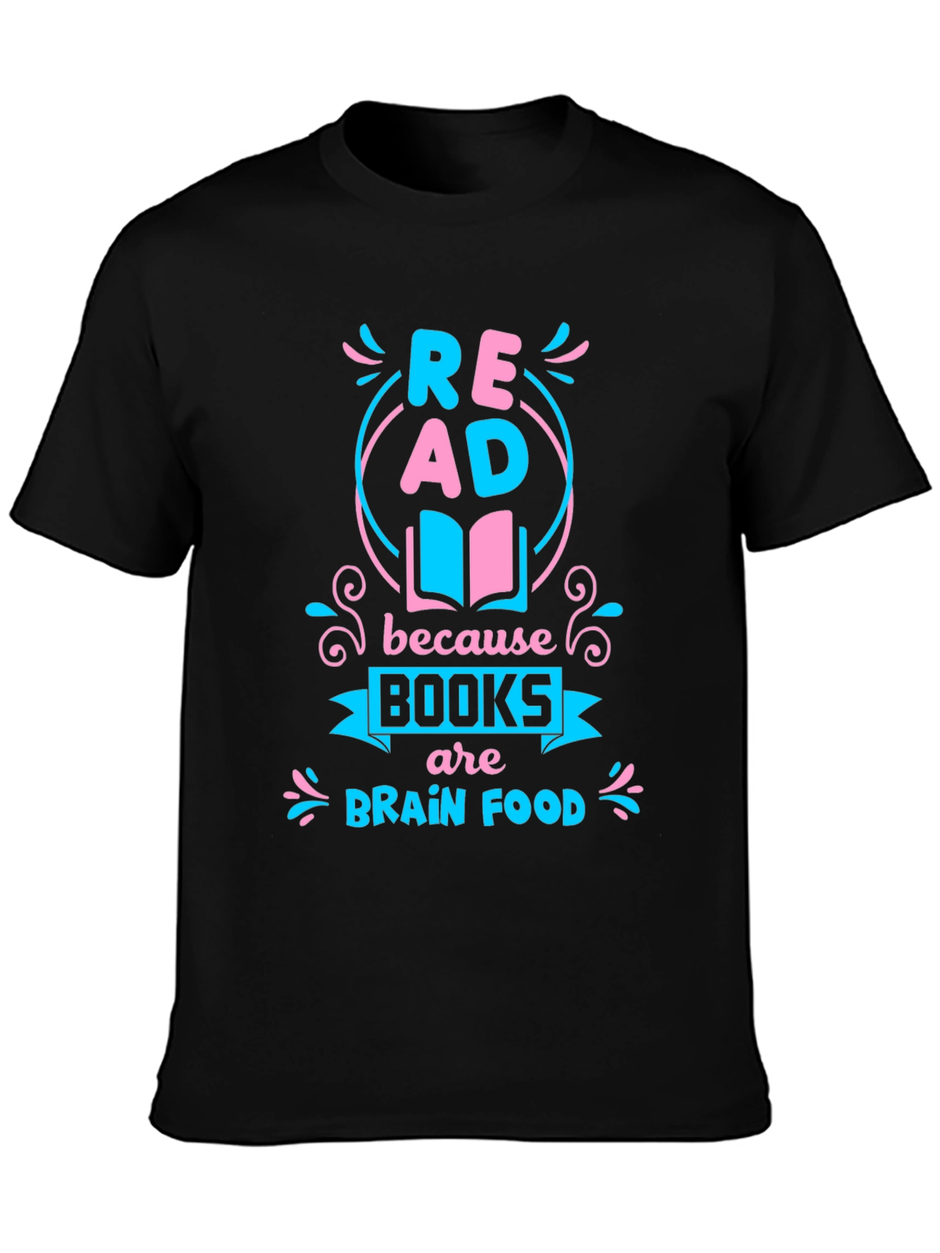 Read Books T-Shirt: Brain Food Graphic Tee