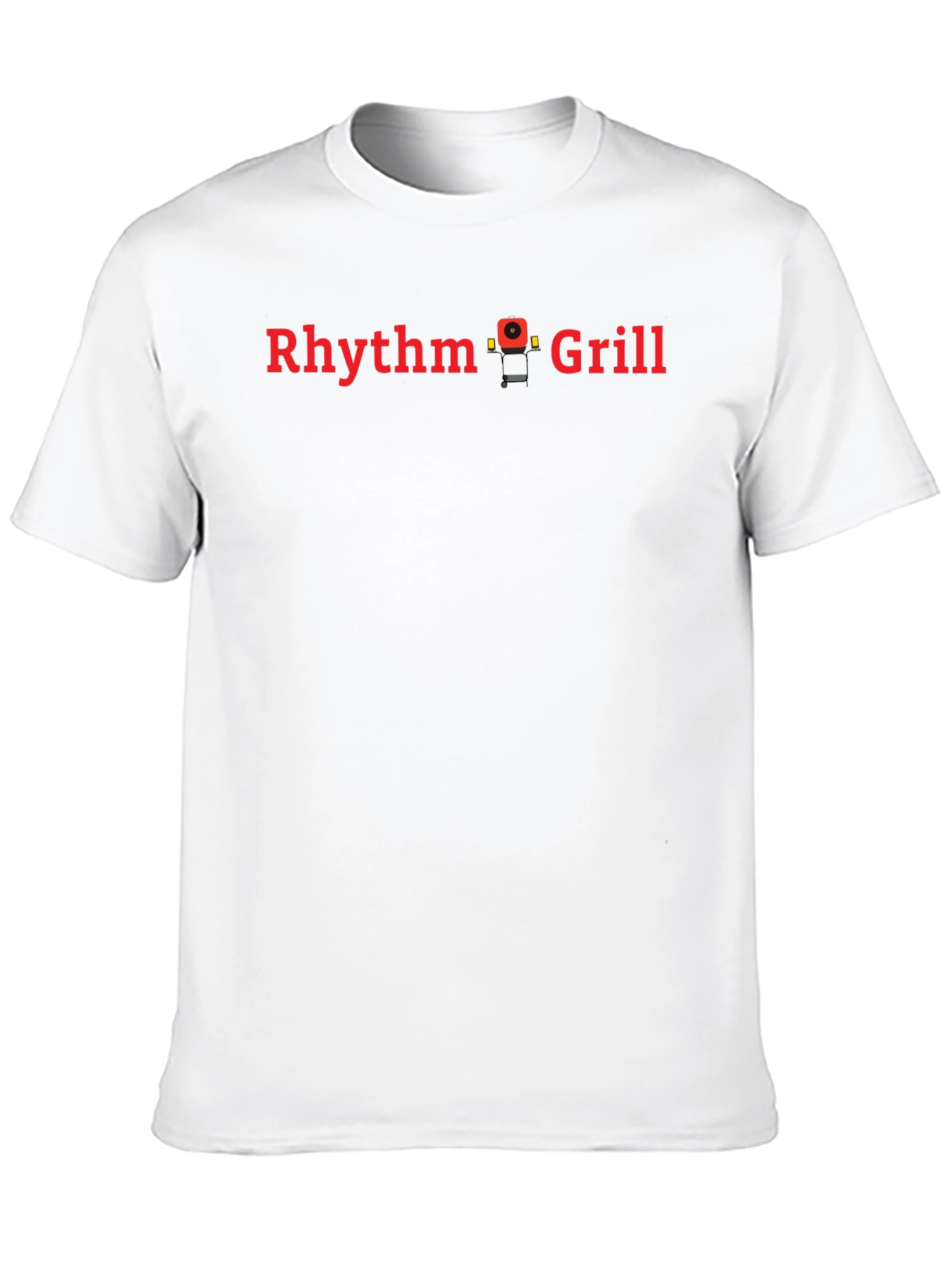 Rhythm Grill Graphic Print Black T-Shirt