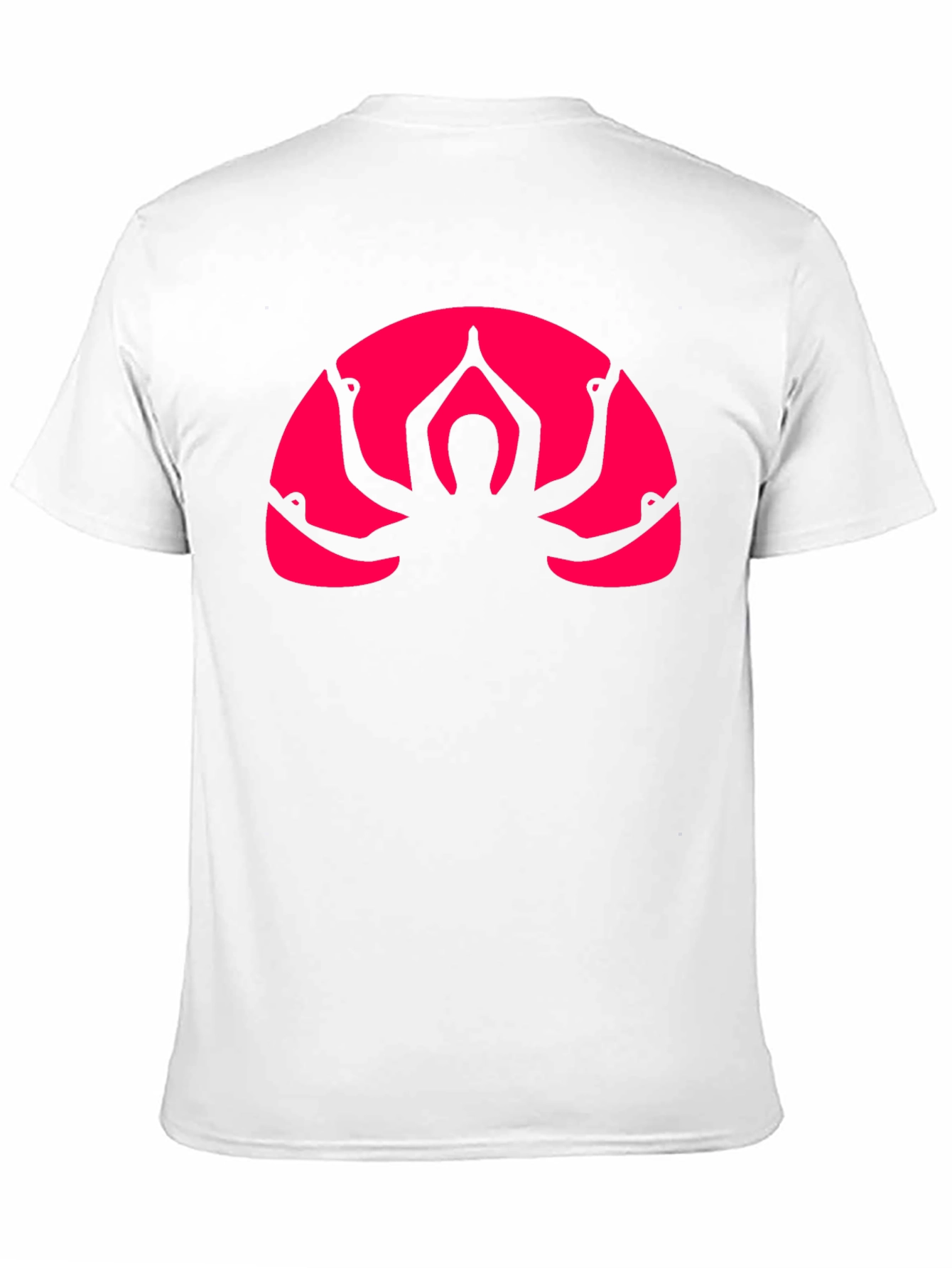 Yoga Arm Graphic Black T-Shirt