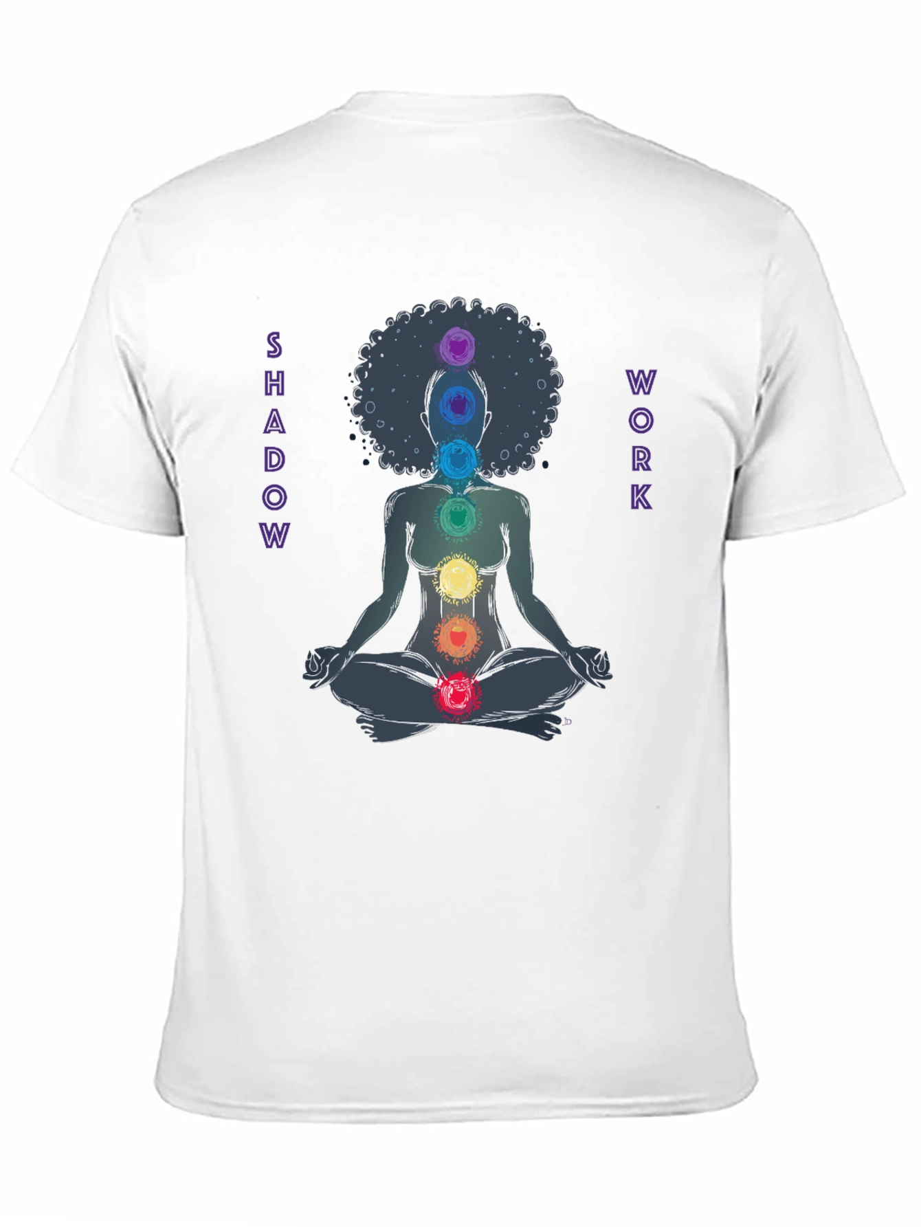 Shadow Work Chakra Meditation Graphic T-Shirt