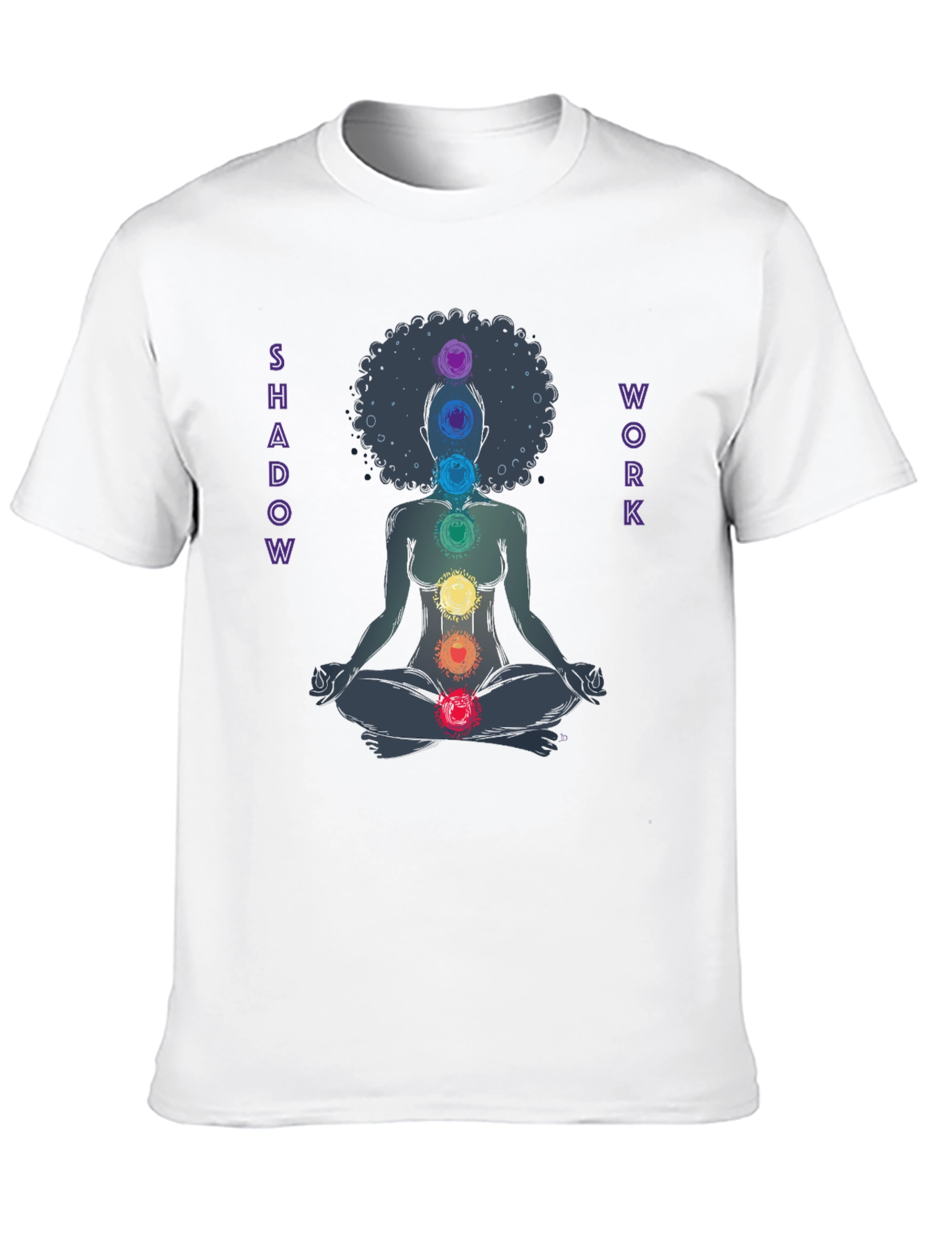Shadow Work Chakra Meditation Graphic T-Shirt