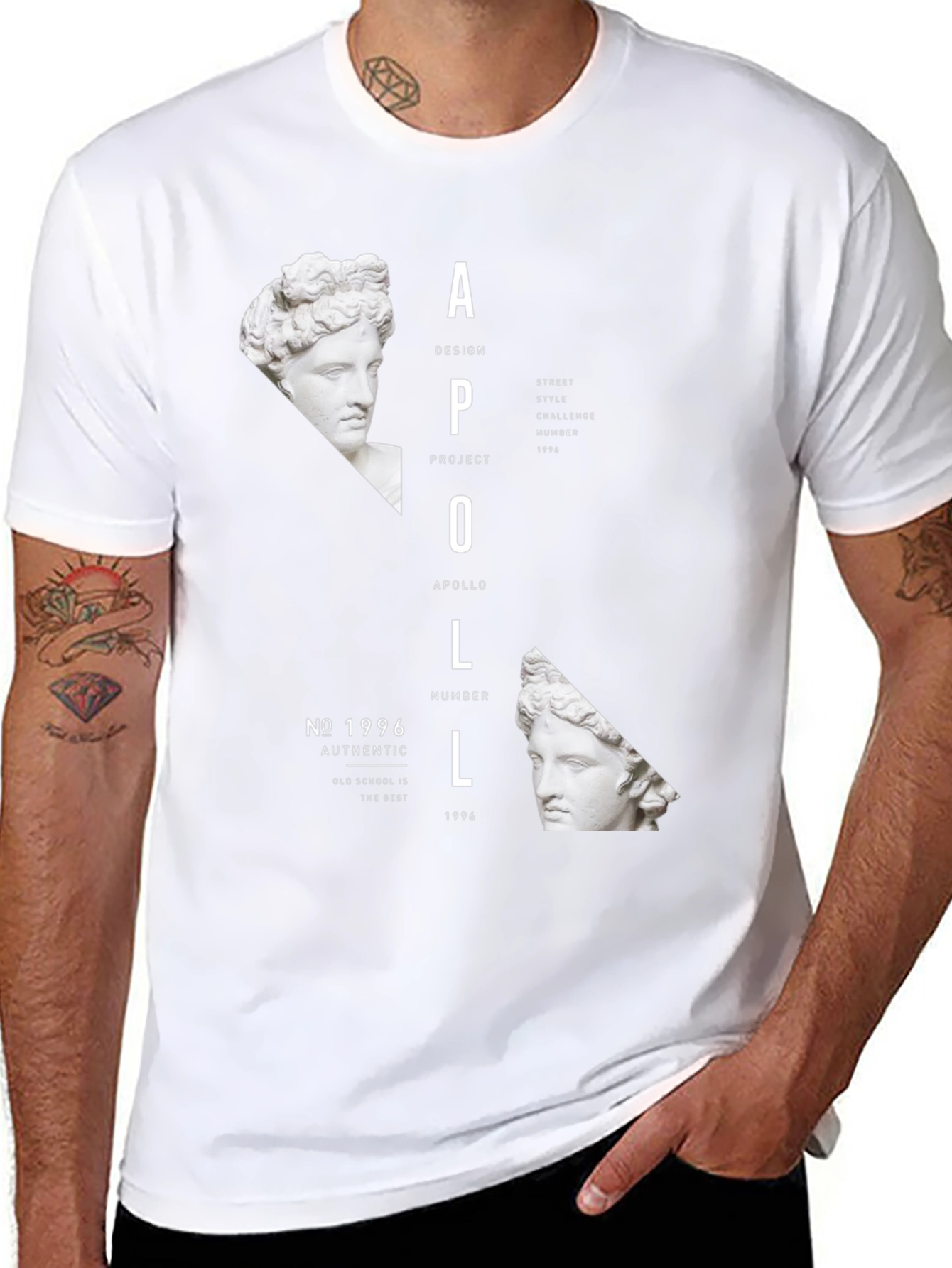 Apollo Design Graphic Print T-Shirt