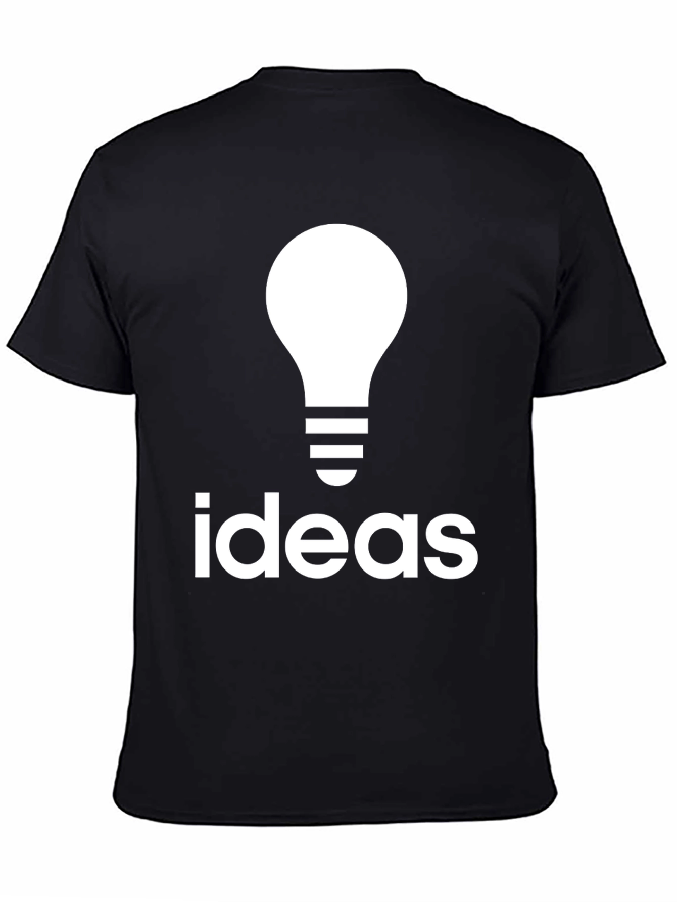 Ideas Lightbulb Graphic Tee - Think Different!