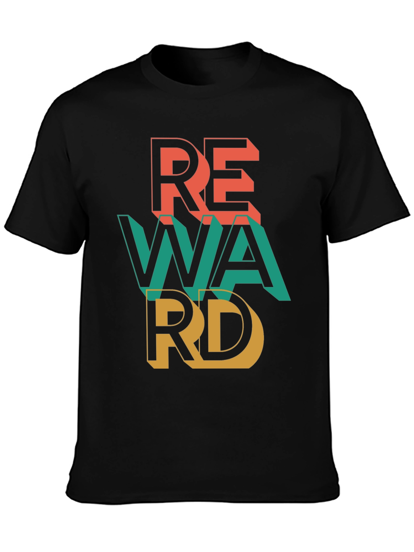 Bold REWARD Graphic Tee - Casual Style