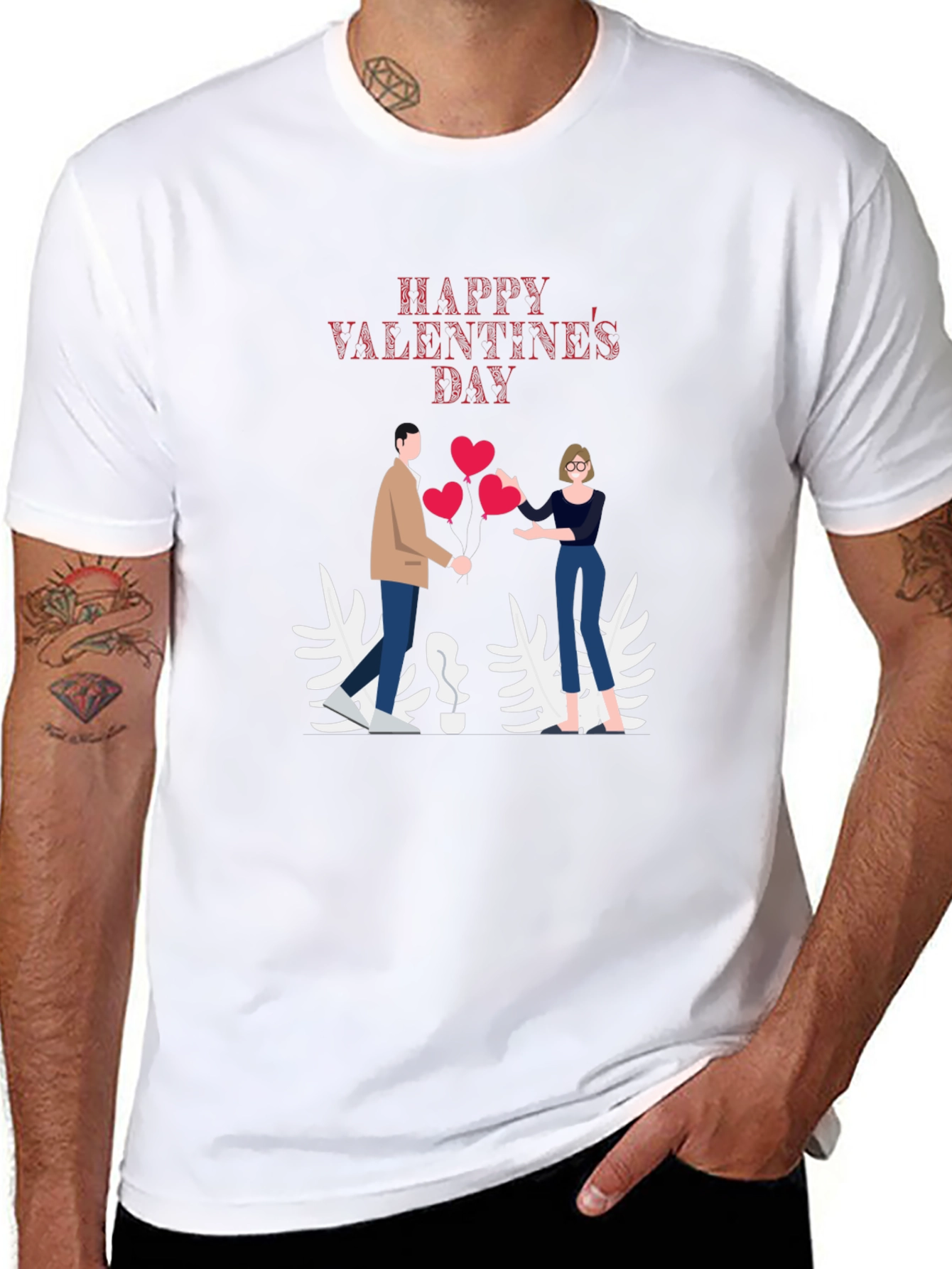 Valentines Day Graphic T-Shirt