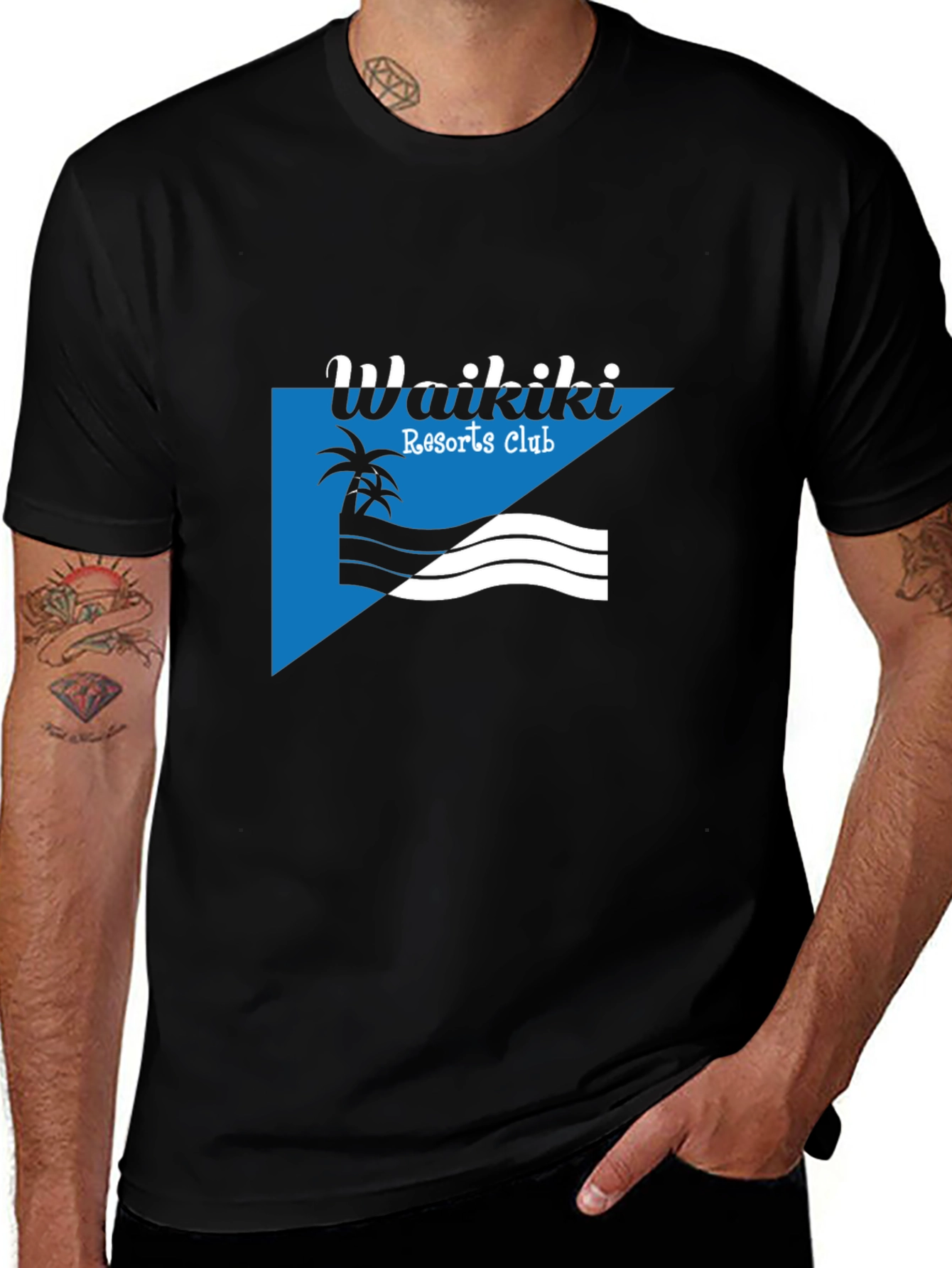 Waikiki Resorts Club Graphic T-Shirt