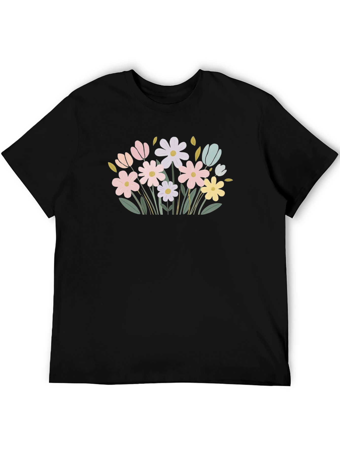 Floral Graphic T-Shirt - Casual Comfort