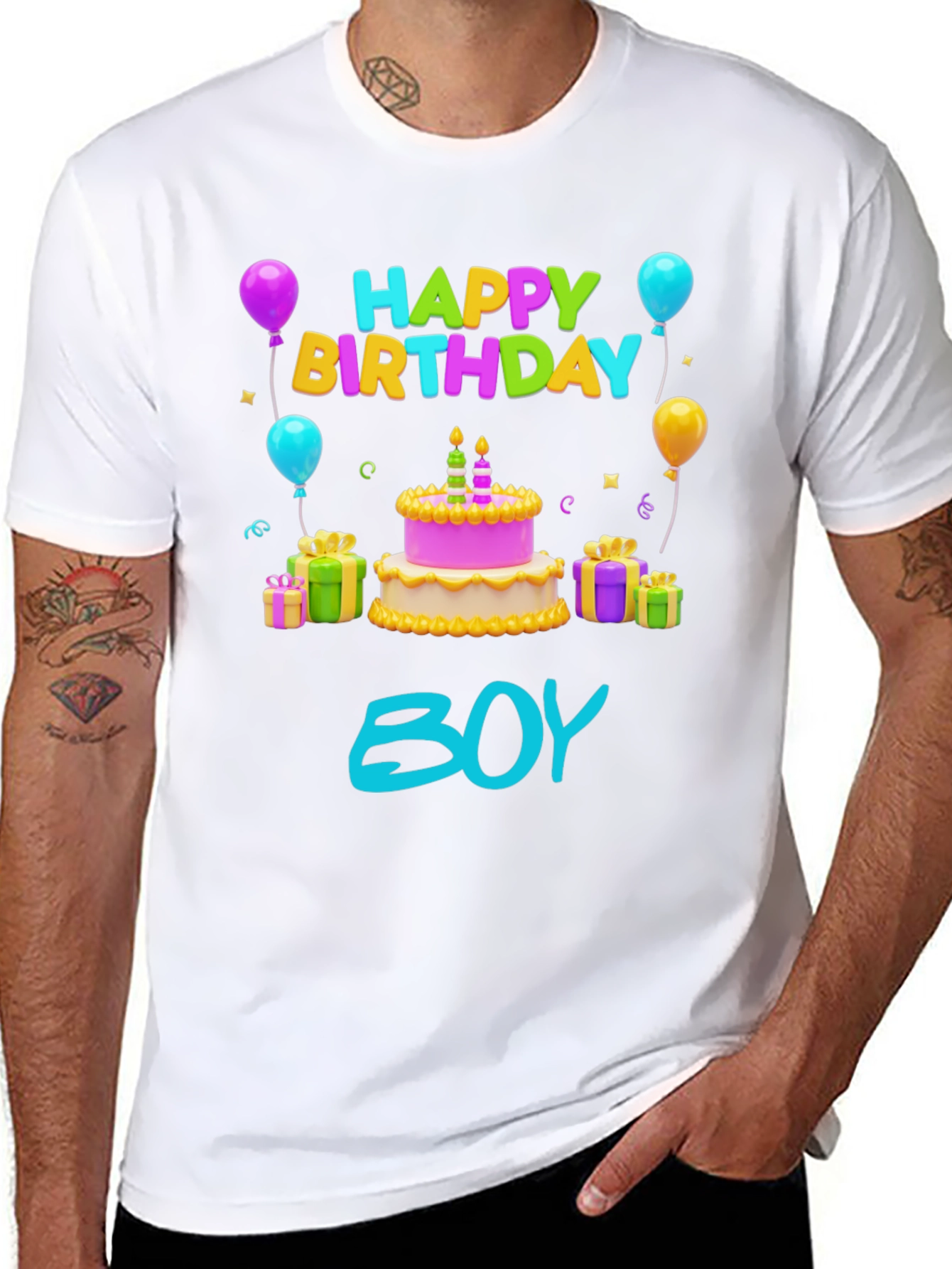 Happy Birthday Boy T-Shirt