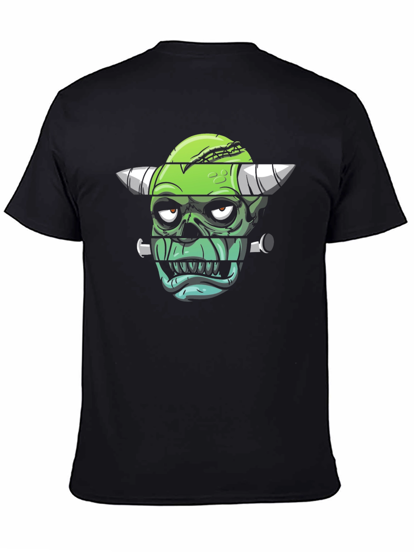 Frankenstein Graphic Tee - Mens Black T-Shirt