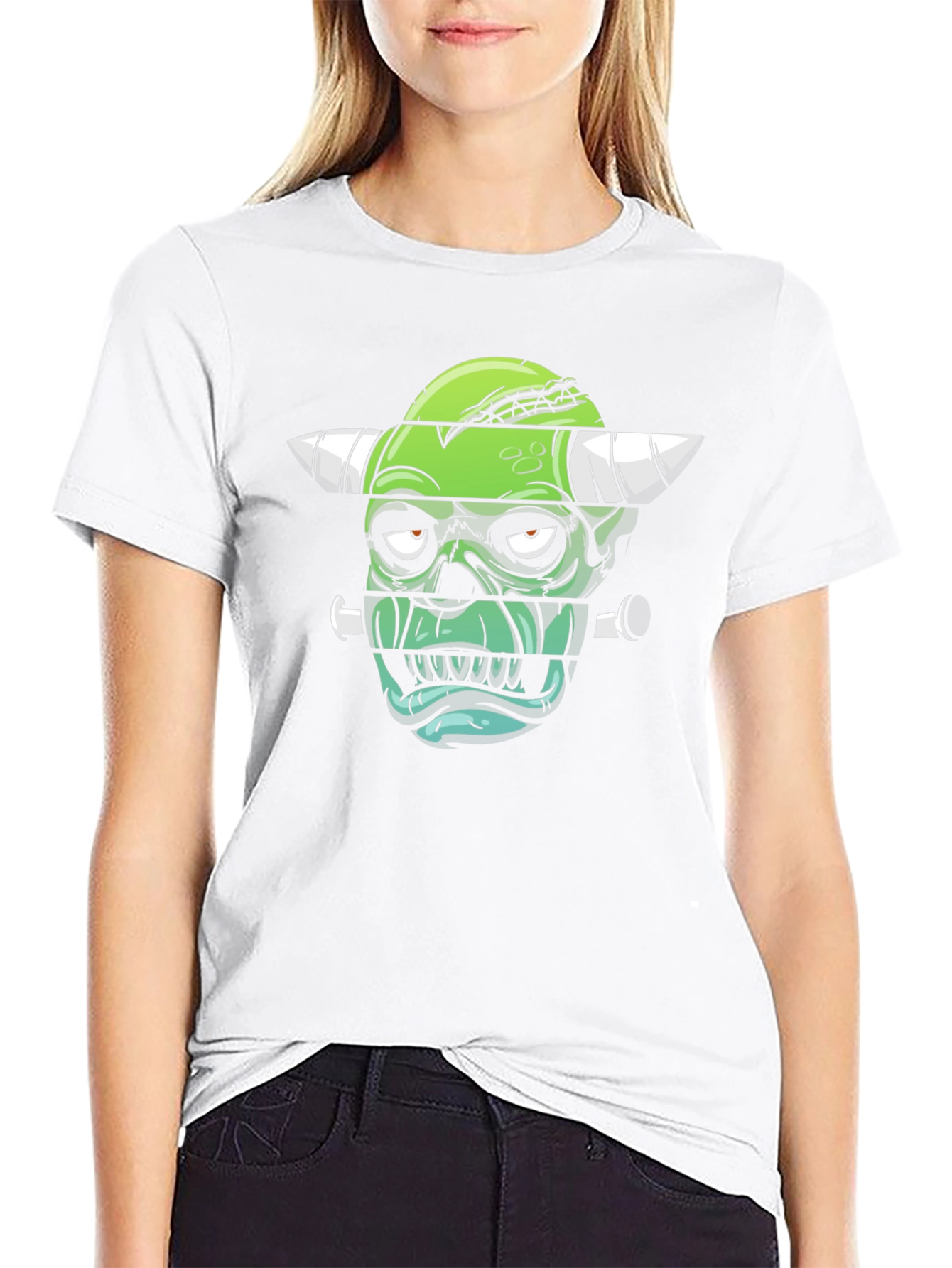 Frankenstein Graphic Tee - Mens Black T-Shirt