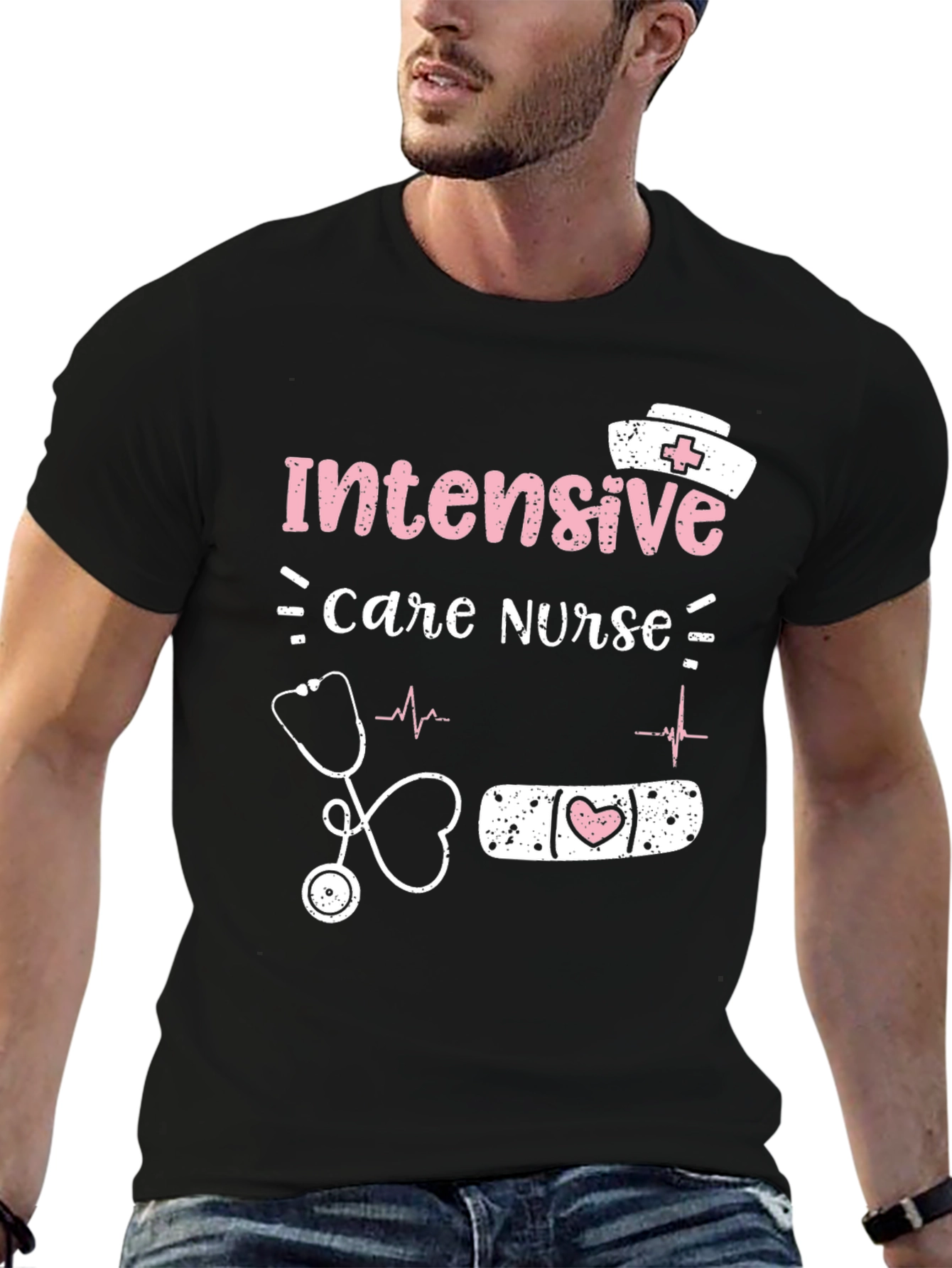 Intensive Care Nurse T-Shirt - Medical Staff Tee
