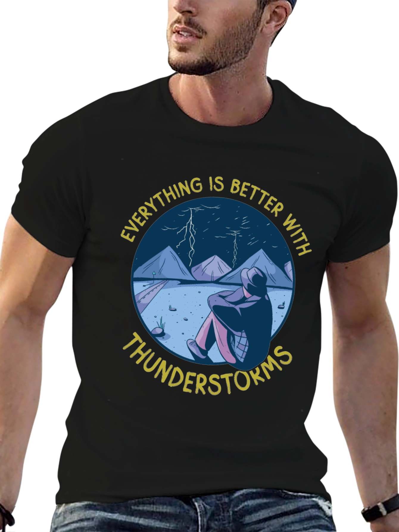 Thunderstorms Graphic Tee - Everything is Better!