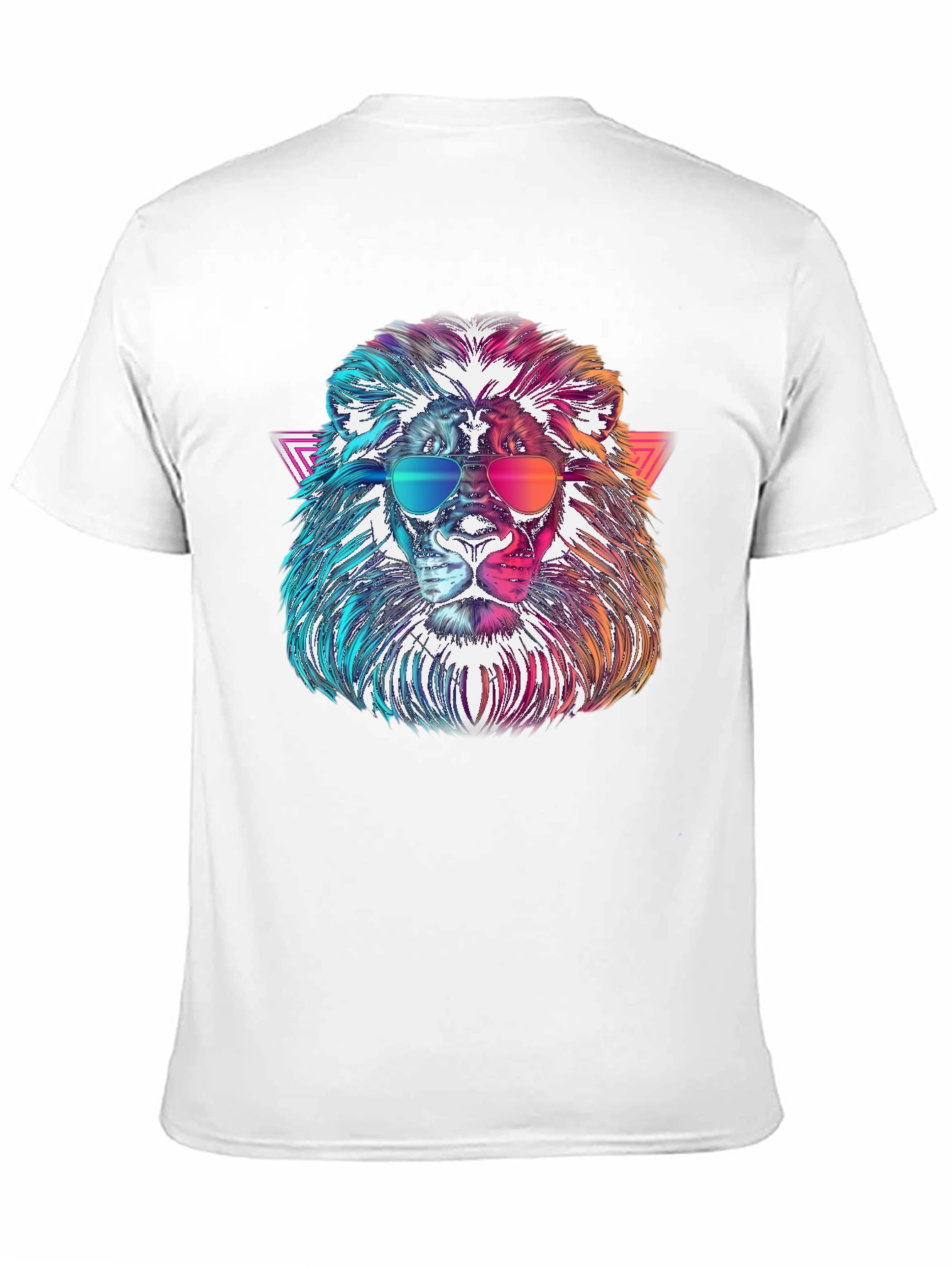 Cool Lion Graphic Tee - Black T-Shirt