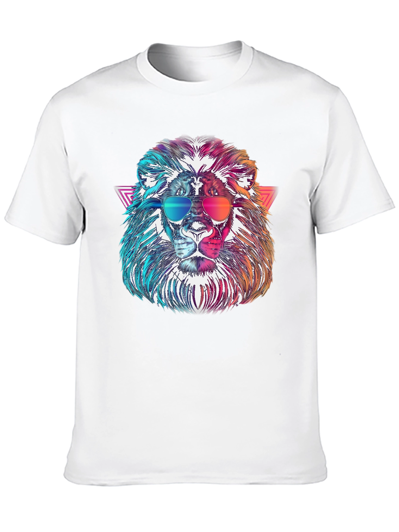 Cool Lion Graphic Tee - Black T-Shirt