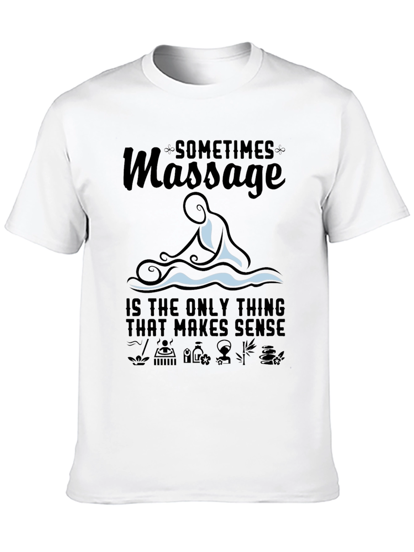Massage Therapy T-Shirt: Relaxing Spa Gift