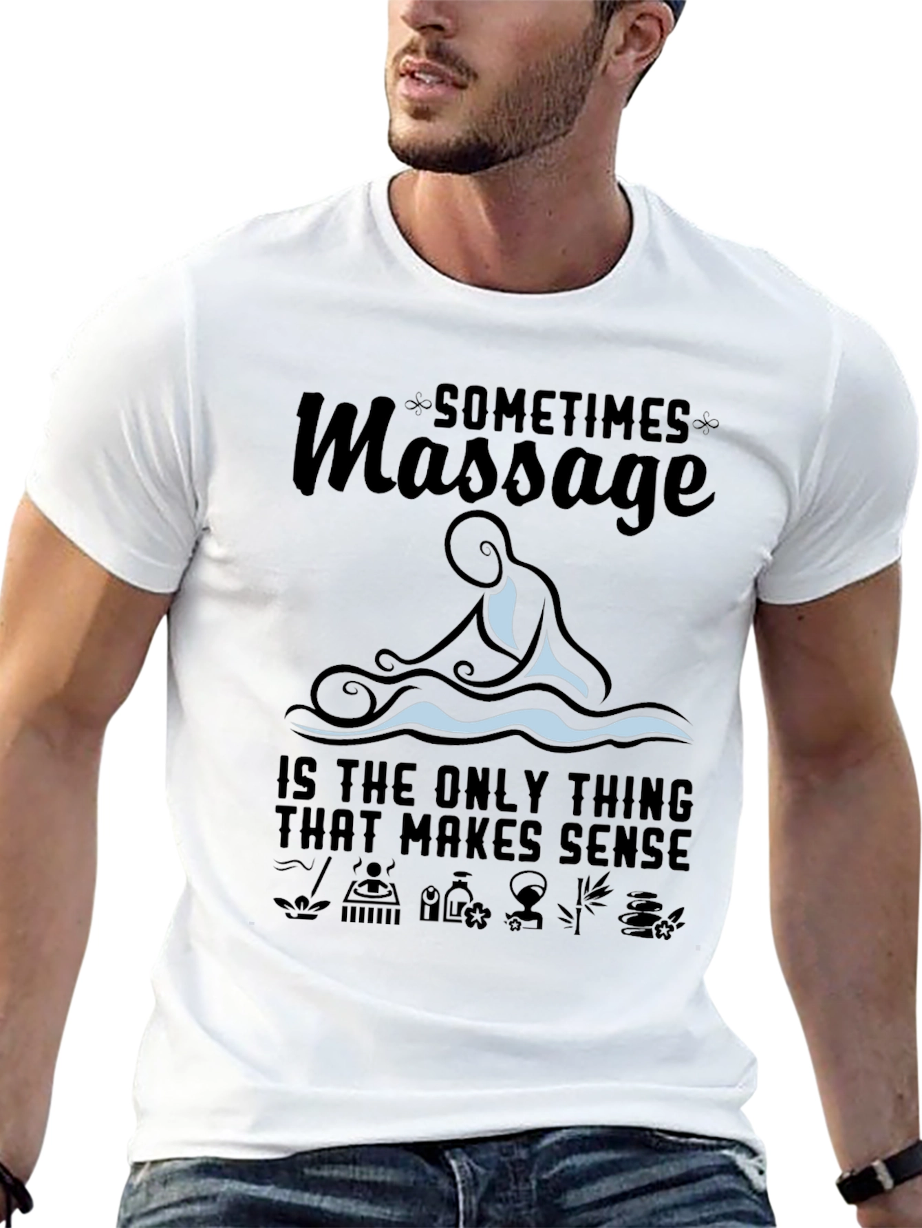 Massage Therapy T-Shirt: Relaxing Spa Gift