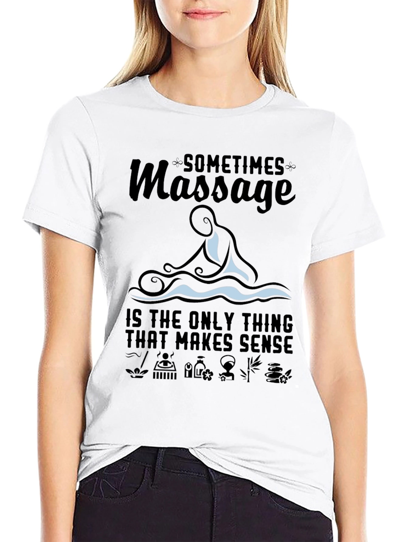 Massage Therapy T-Shirt: Relaxing Spa Gift
