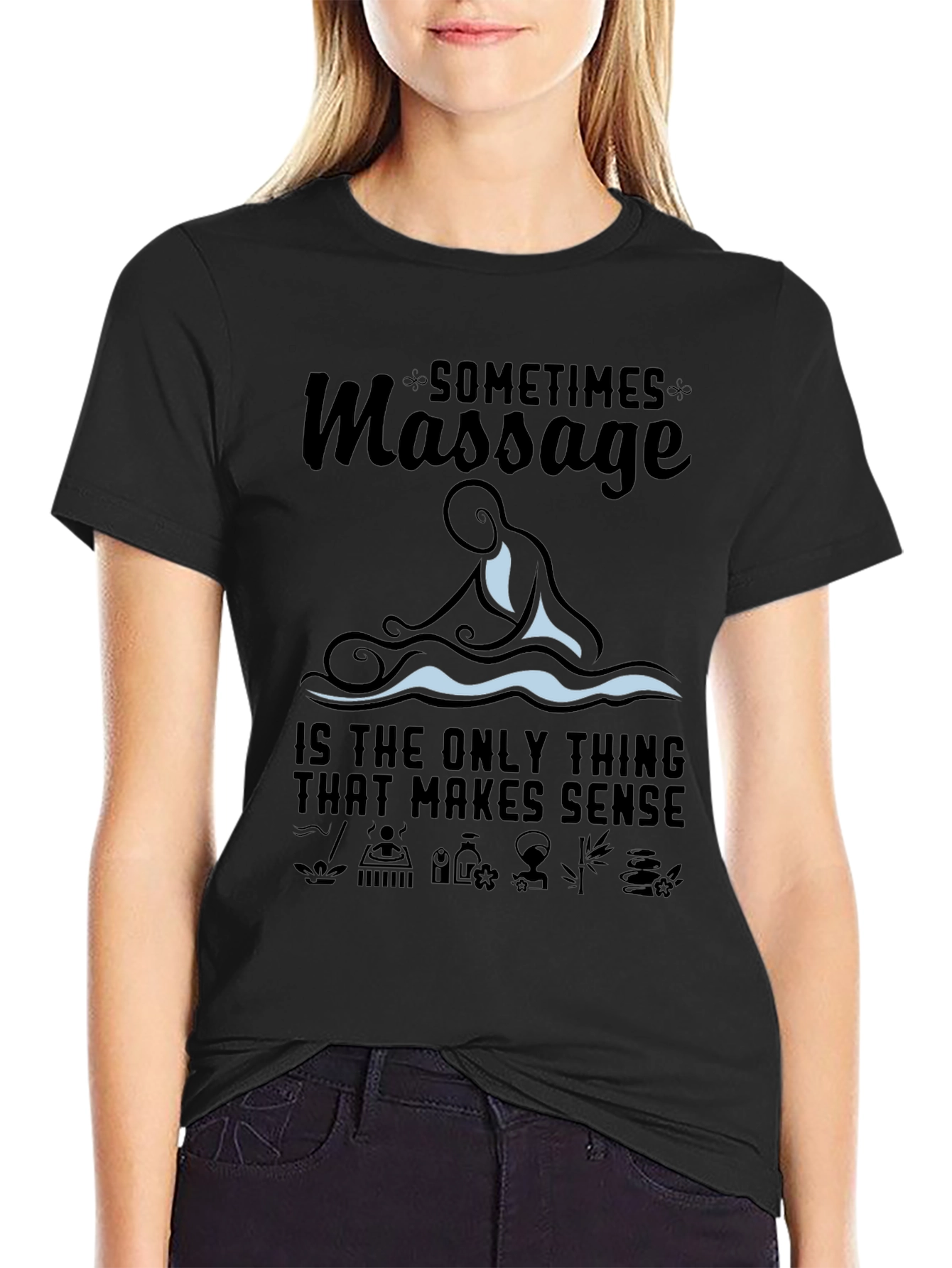 Massage Therapy T-Shirt: Relaxing Spa Gift