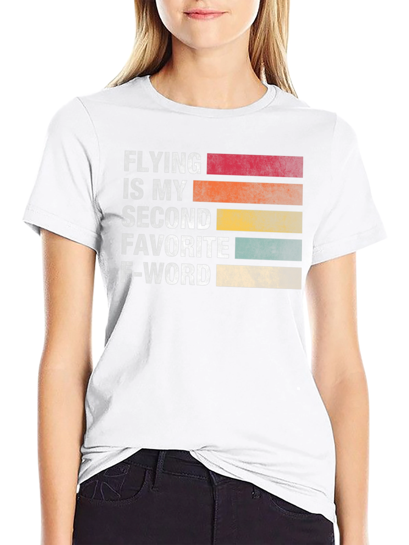 Flying is My Second Favorite F-Word T-Shirt