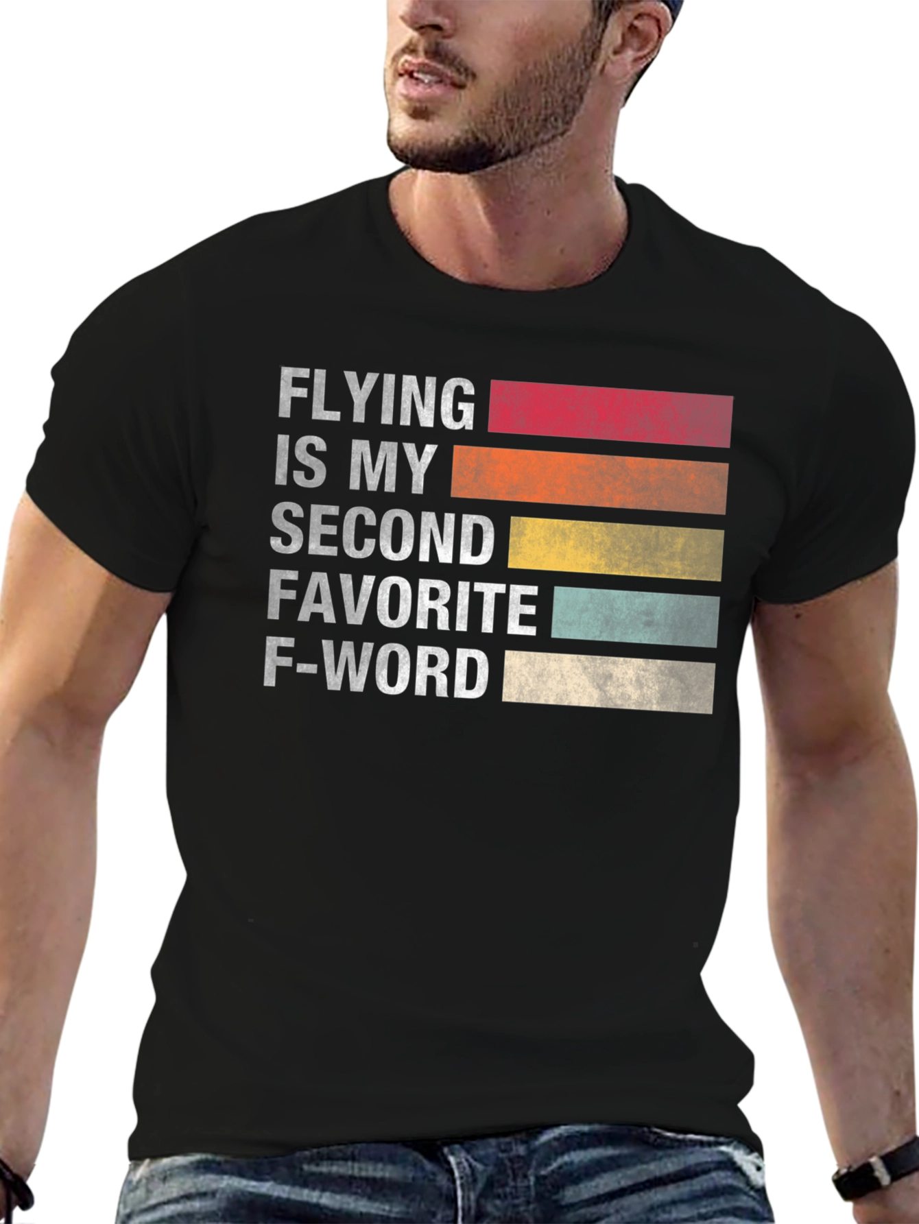 Flying is My Second Favorite F-Word T-Shirt
