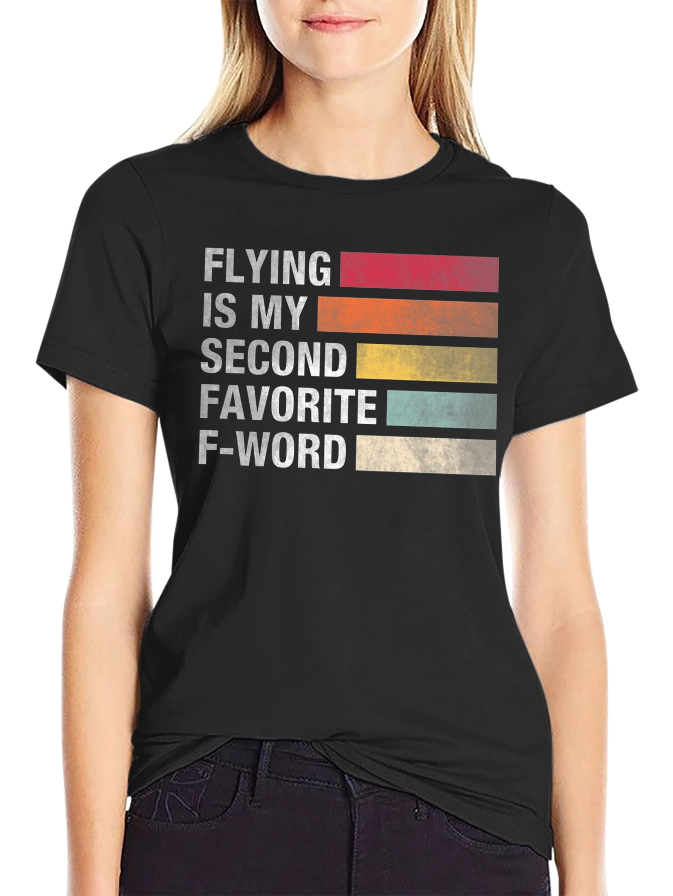 Flying is My Second Favorite F-Word T-Shirt
