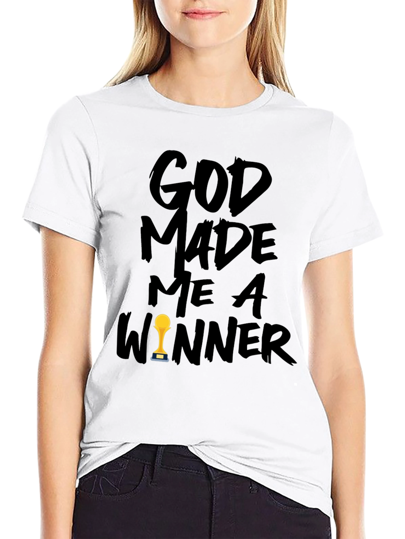 God Made Me A Winner Graphic Tee