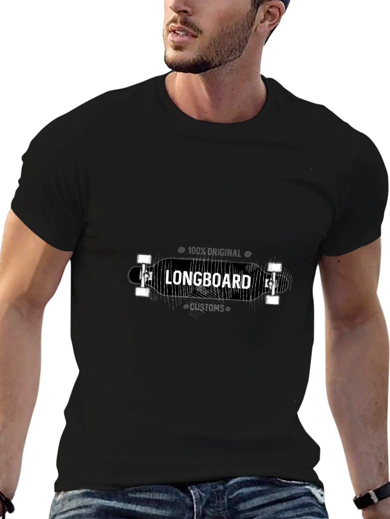 Longboard Original T-Shirt - Custom Design