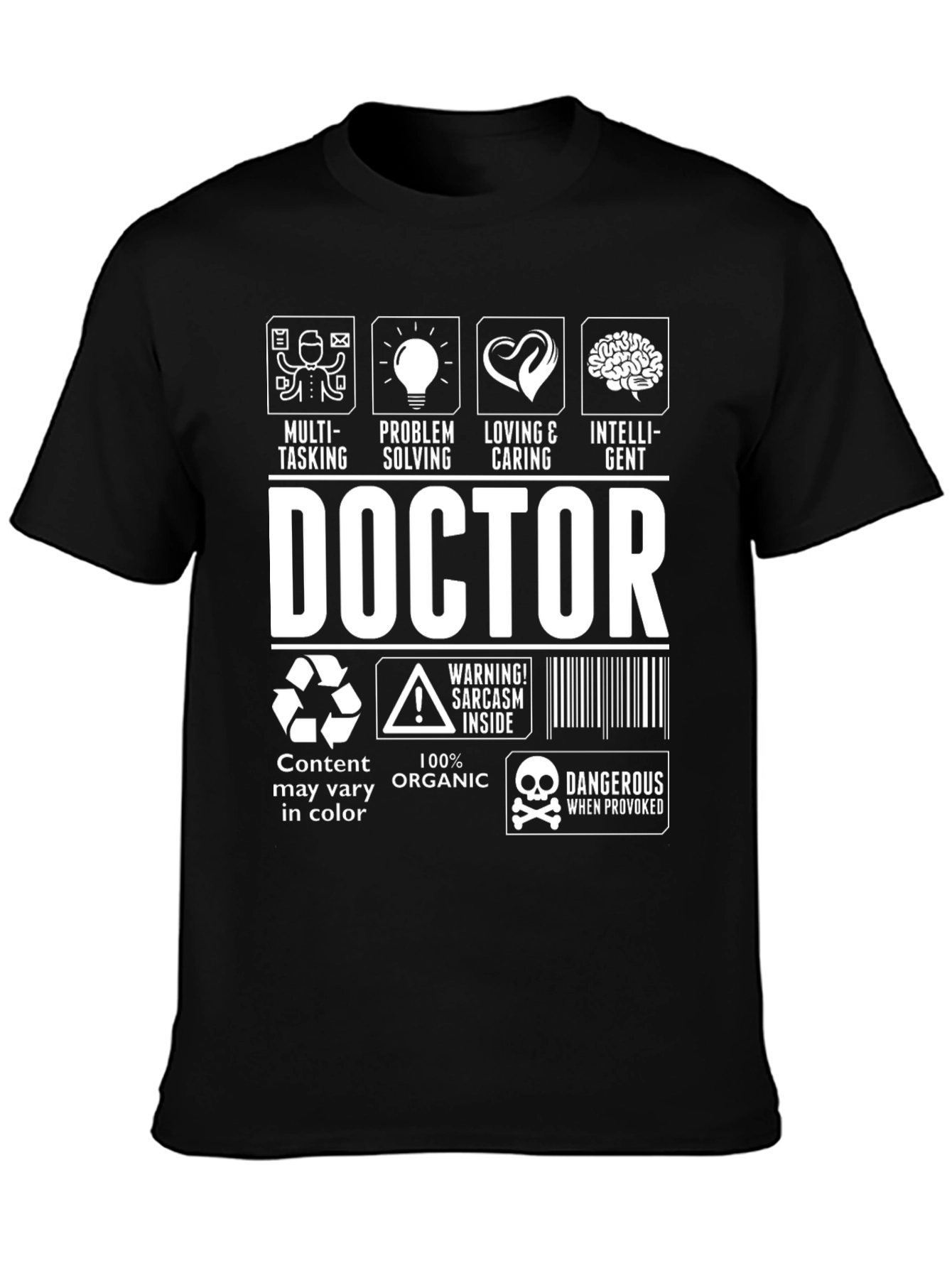 Doctor Sarcasm Inside Graphic T-Shirt