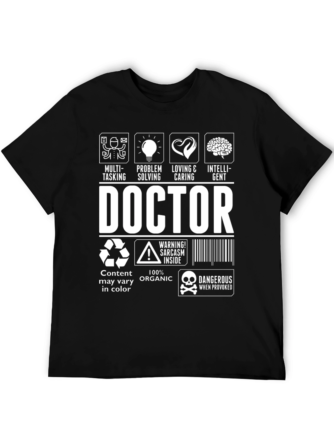 Doctor Sarcasm Inside Graphic T-Shirt
