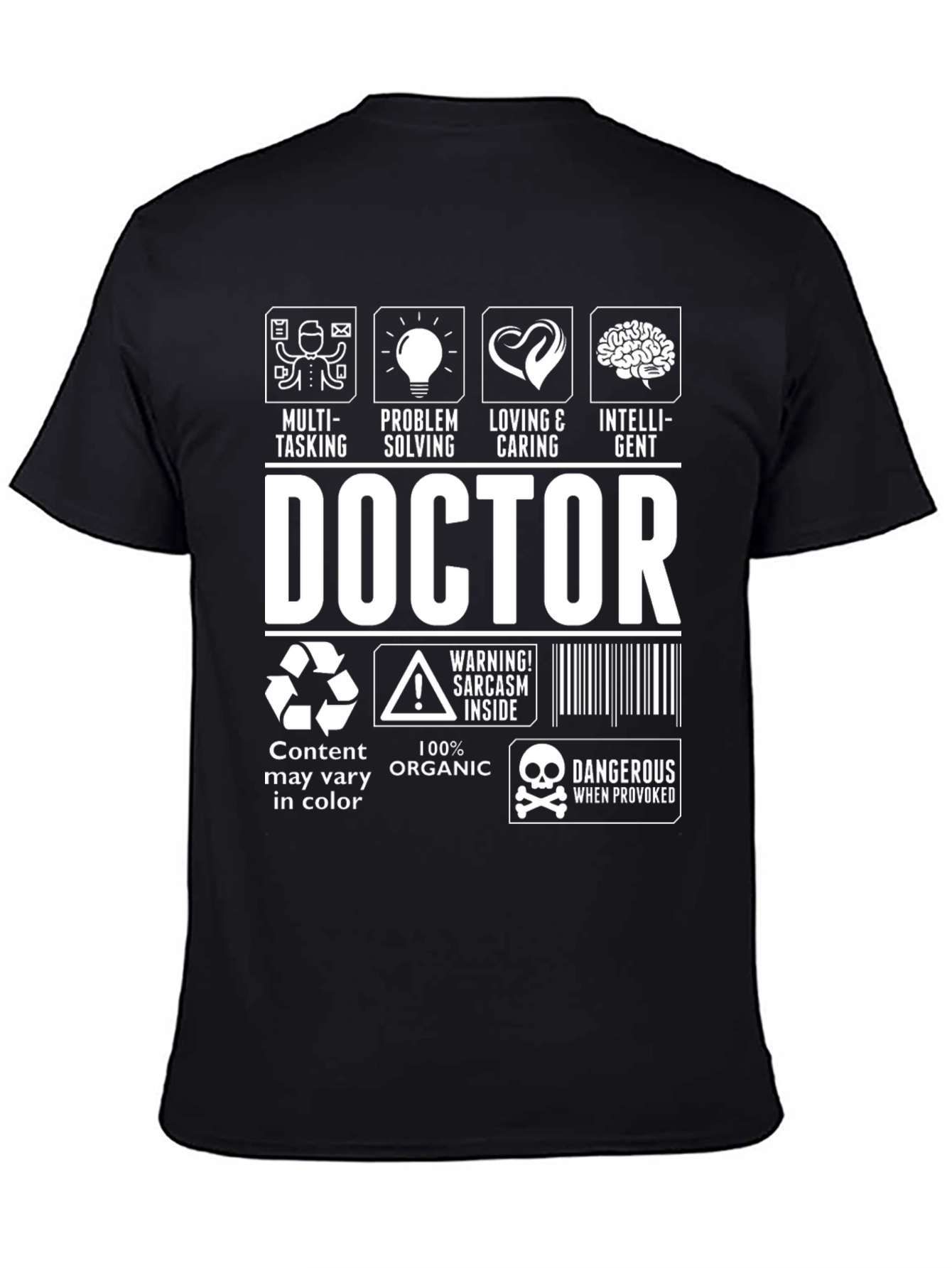 Doctor Sarcasm Inside Graphic T-Shirt