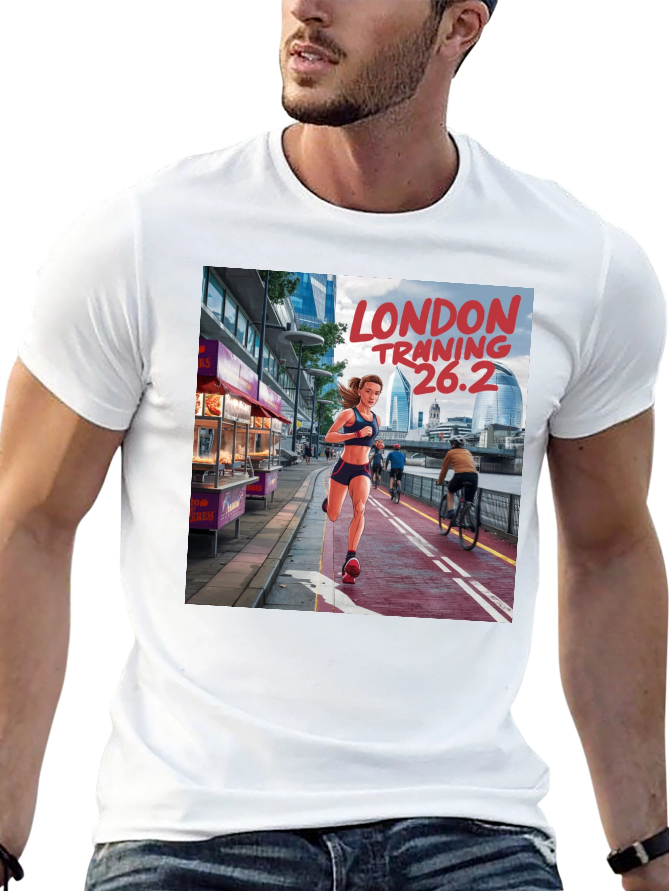 London Training 26.2 Graphic Tee