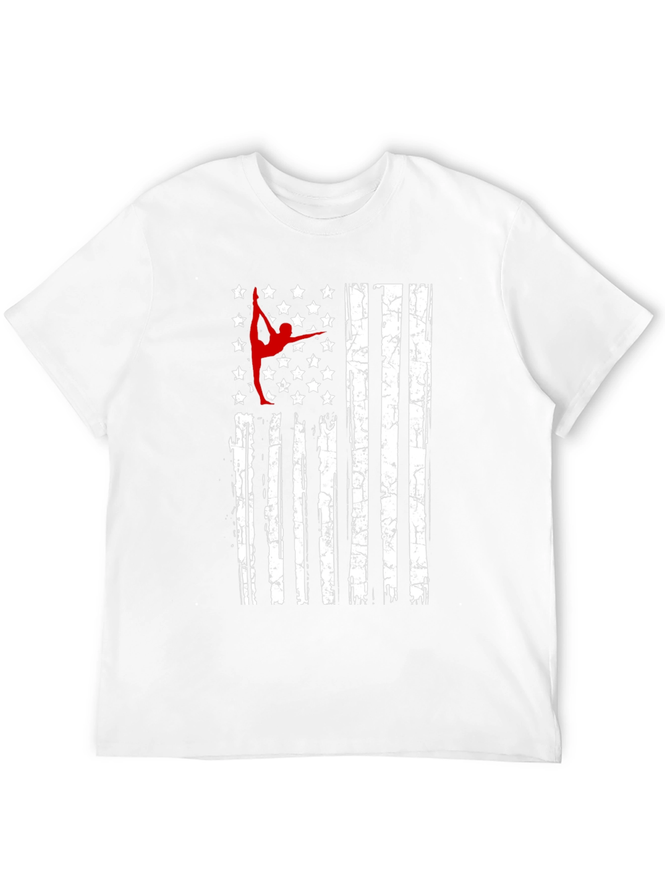 Gymnastics USA Flag T-Shirt