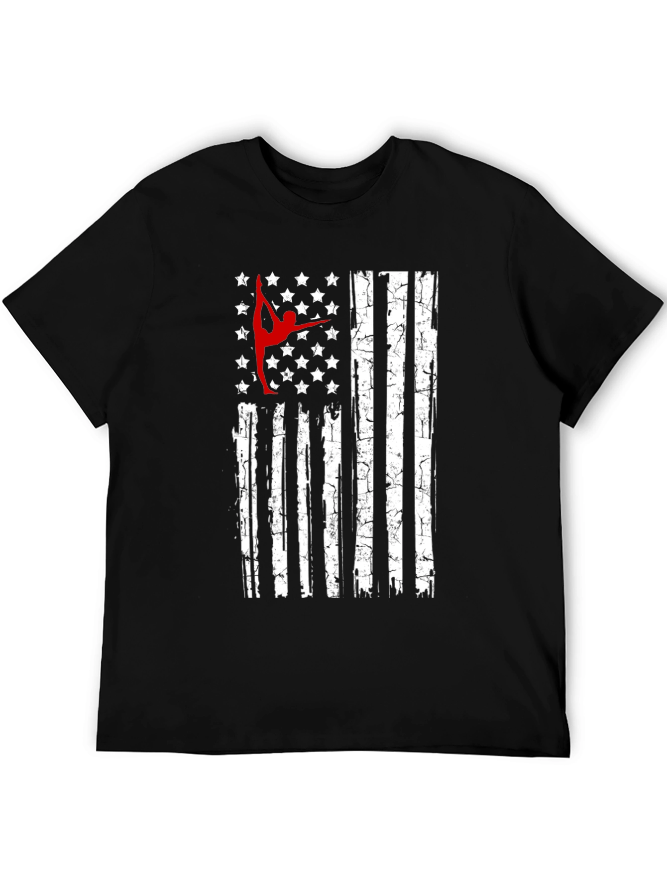 Gymnastics USA Flag T-Shirt