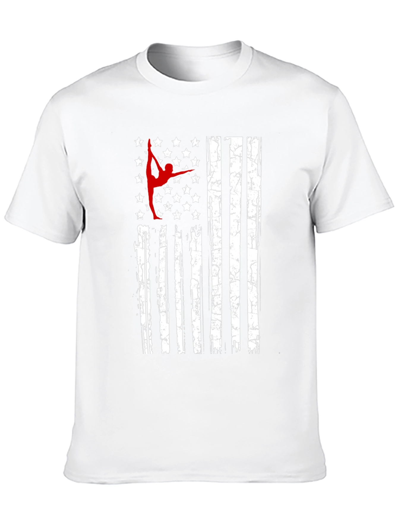 Gymnastics USA Flag T-Shirt