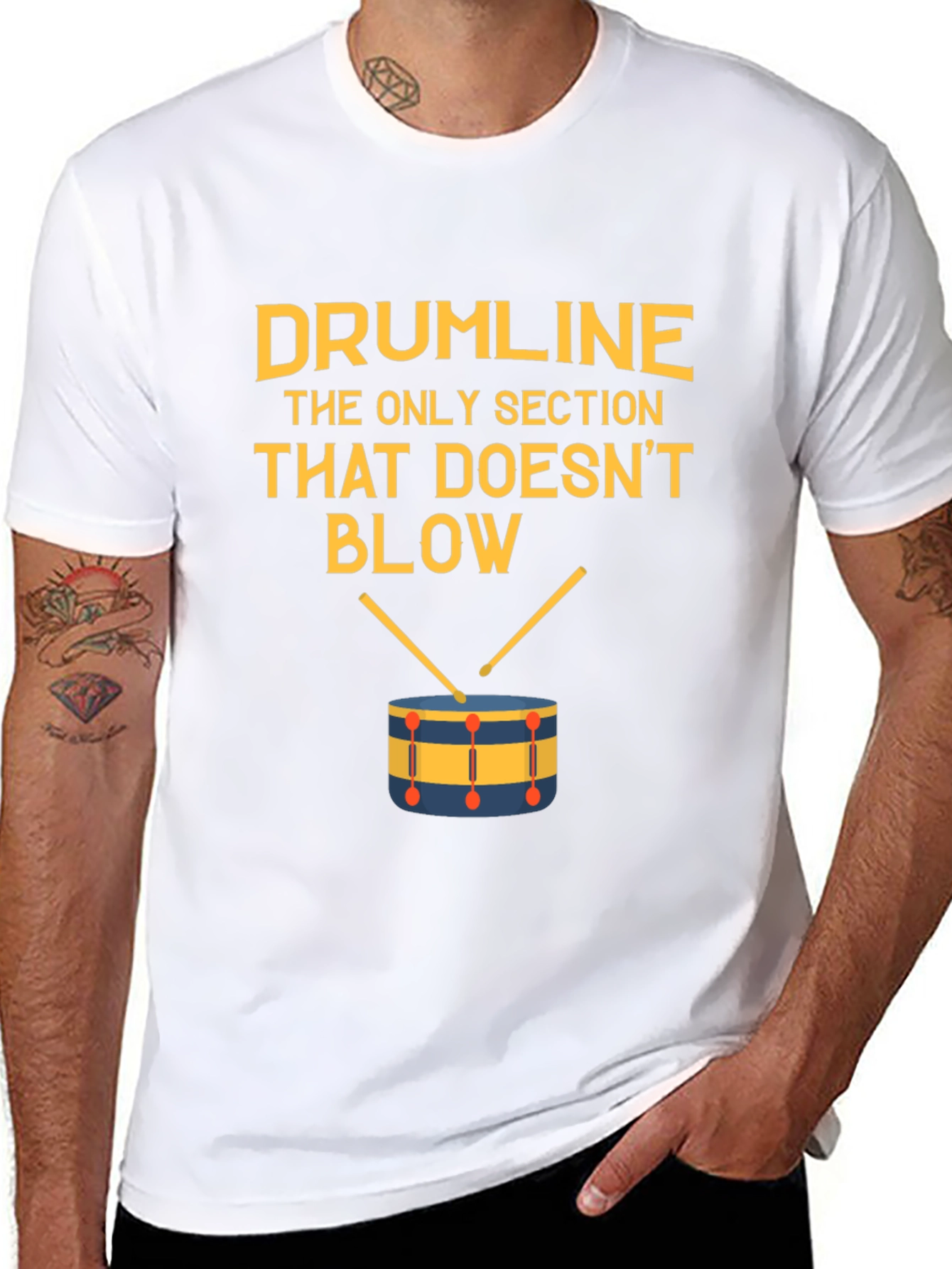 Drumline: The Only Section That Doesnt Blow T-Shirt