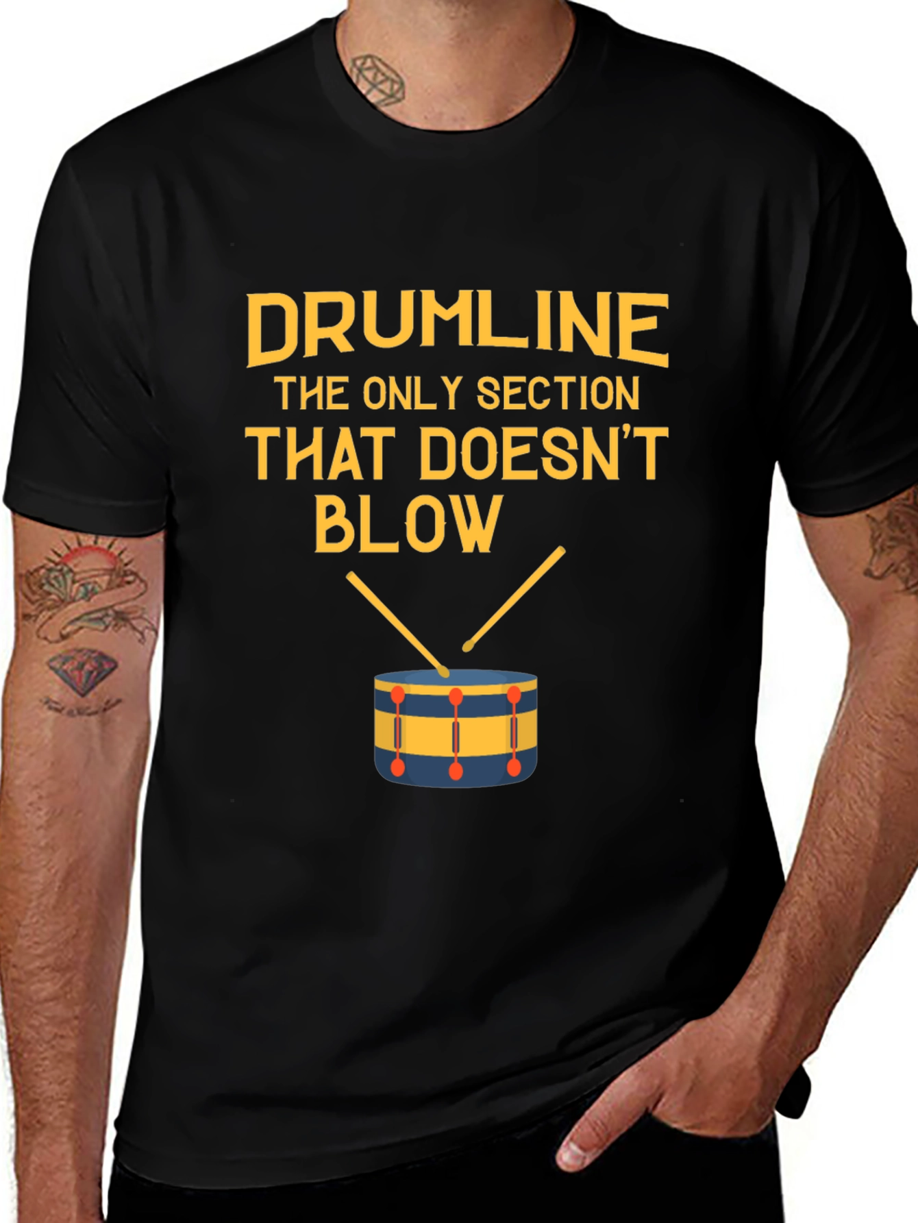 Drumline: The Only Section That Doesnt Blow T-Shirt