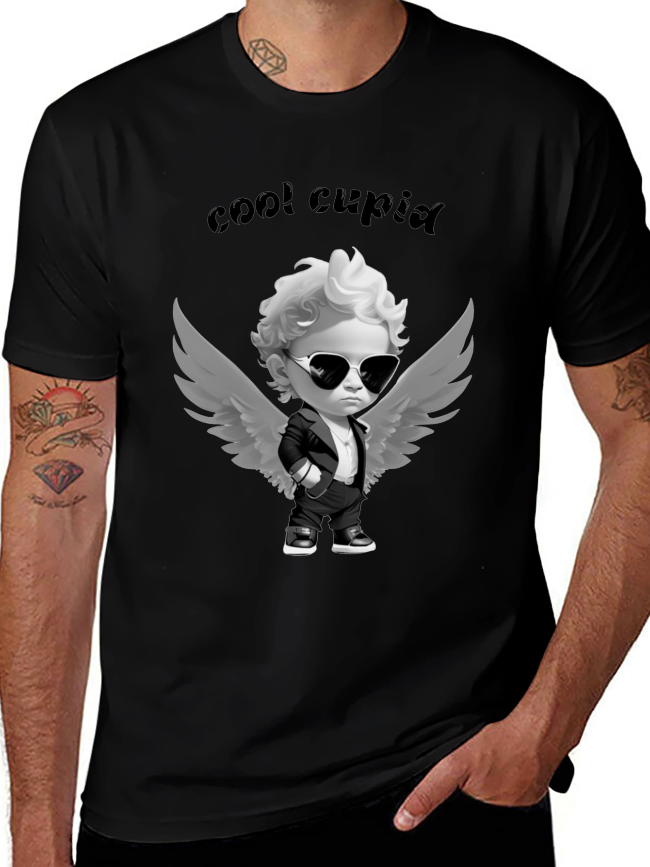 Cool Cupid Graphic Tee
