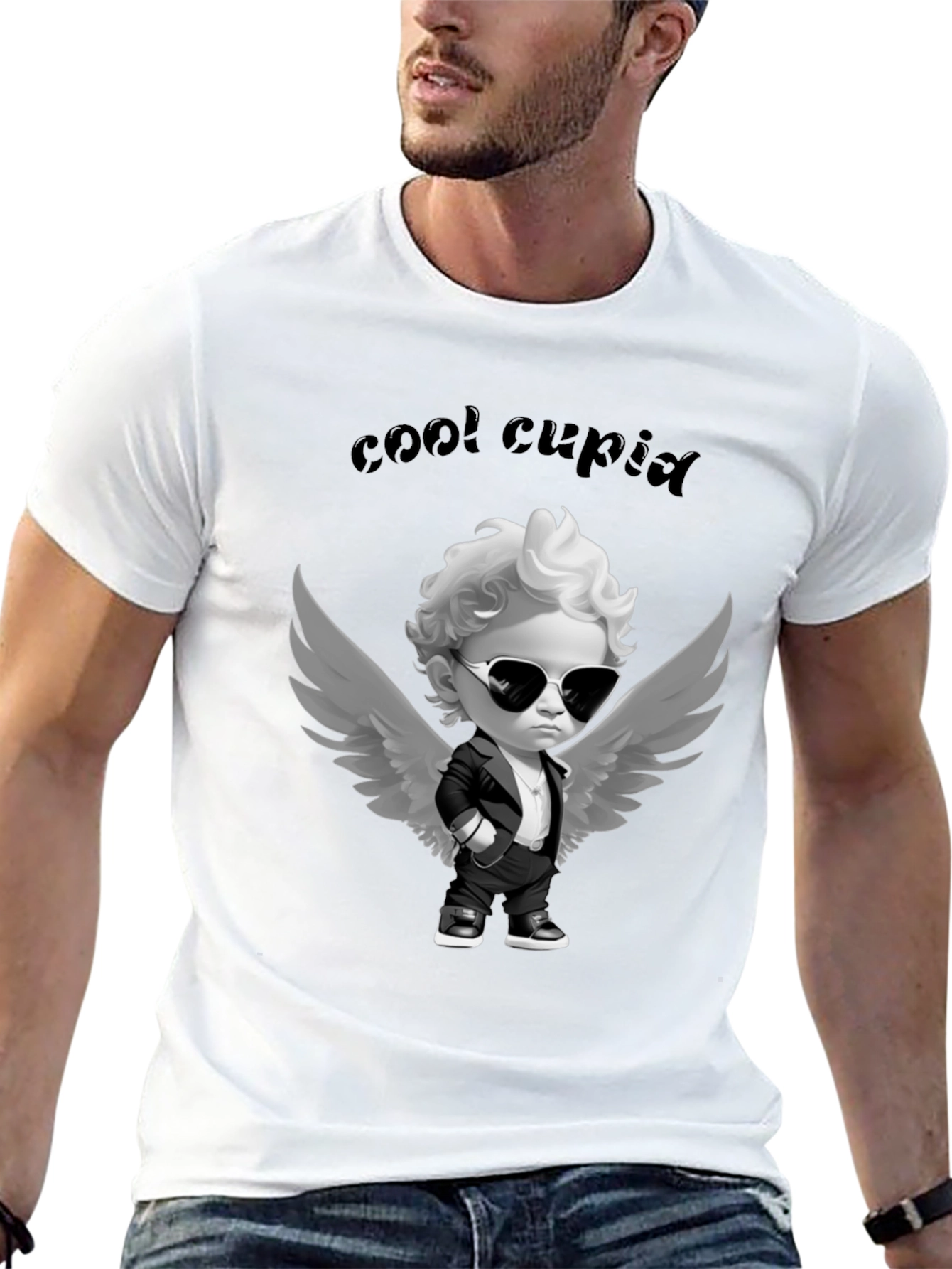 Cool Cupid Graphic Tee