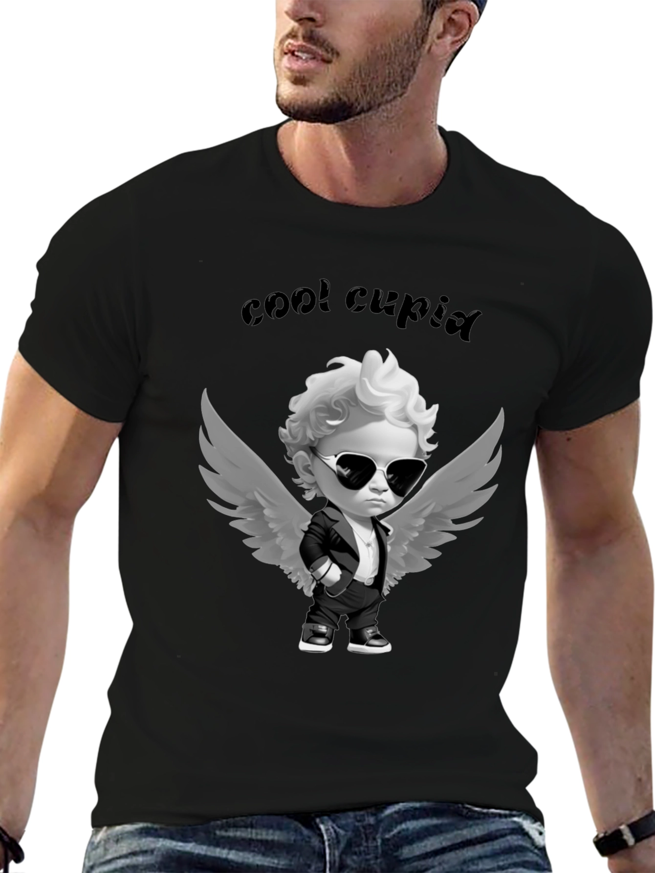 Cool Cupid Graphic Tee