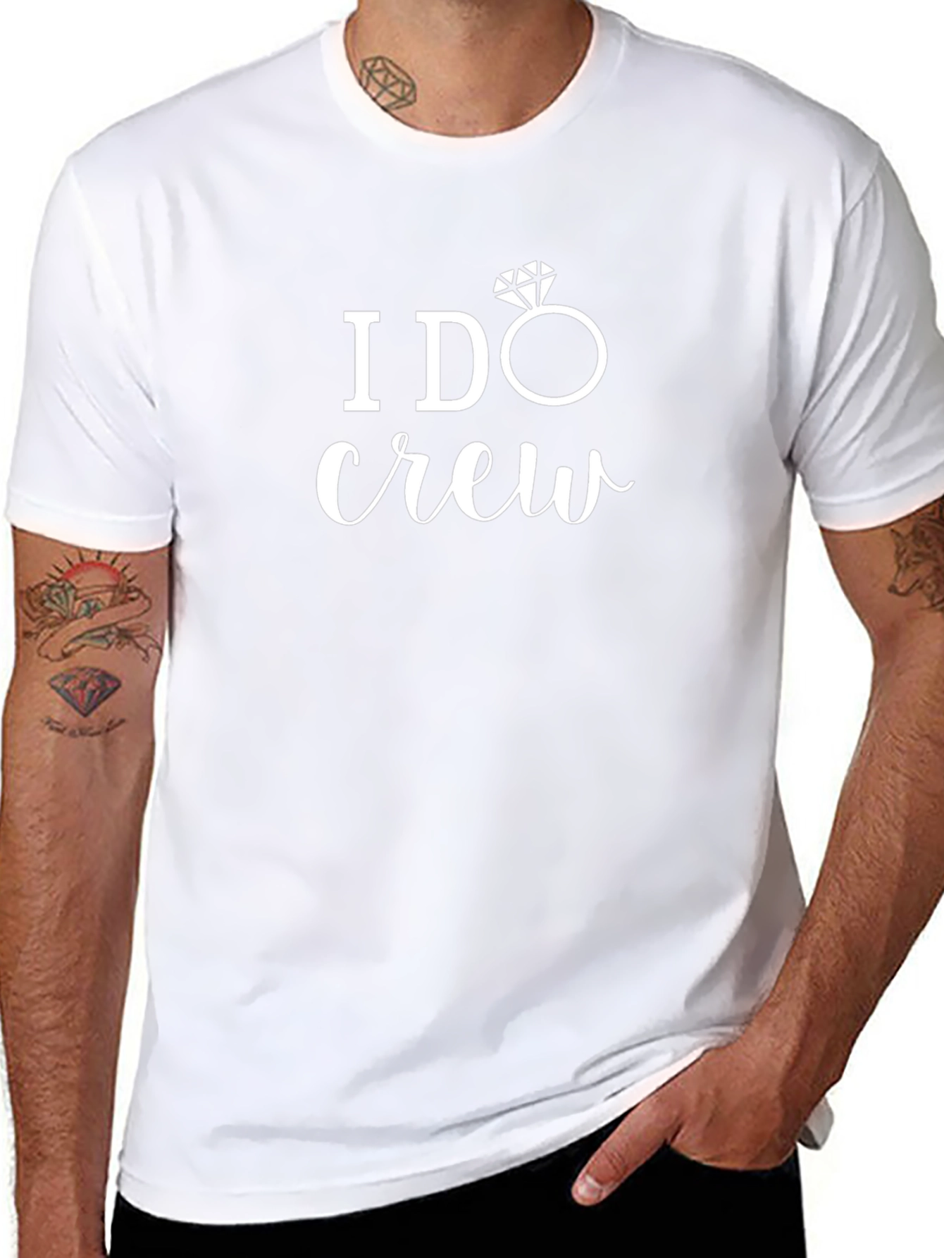 I Do Crew T-Shirt - Wedding Party Apparel