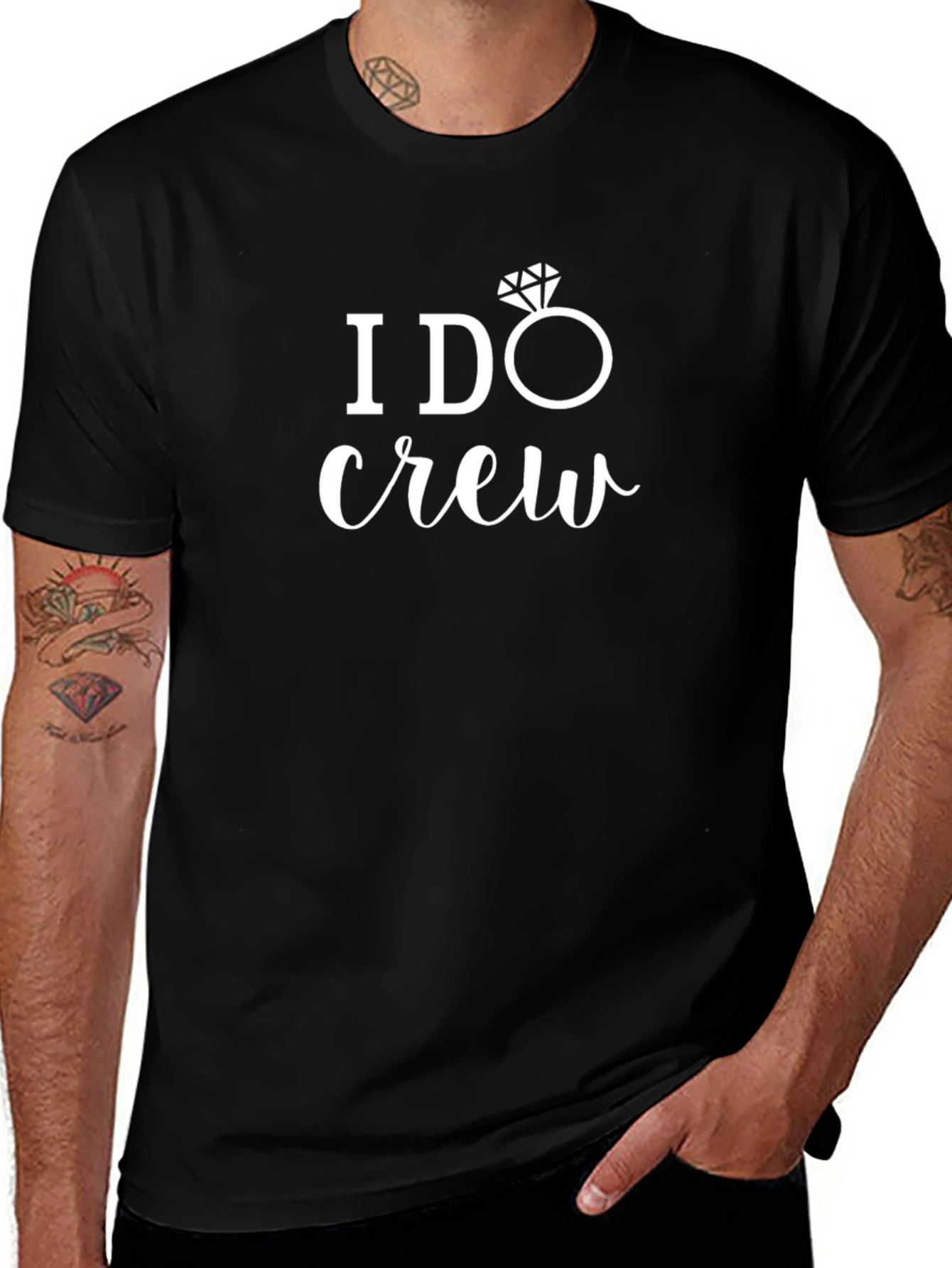 I Do Crew T-Shirt - Wedding Party Apparel