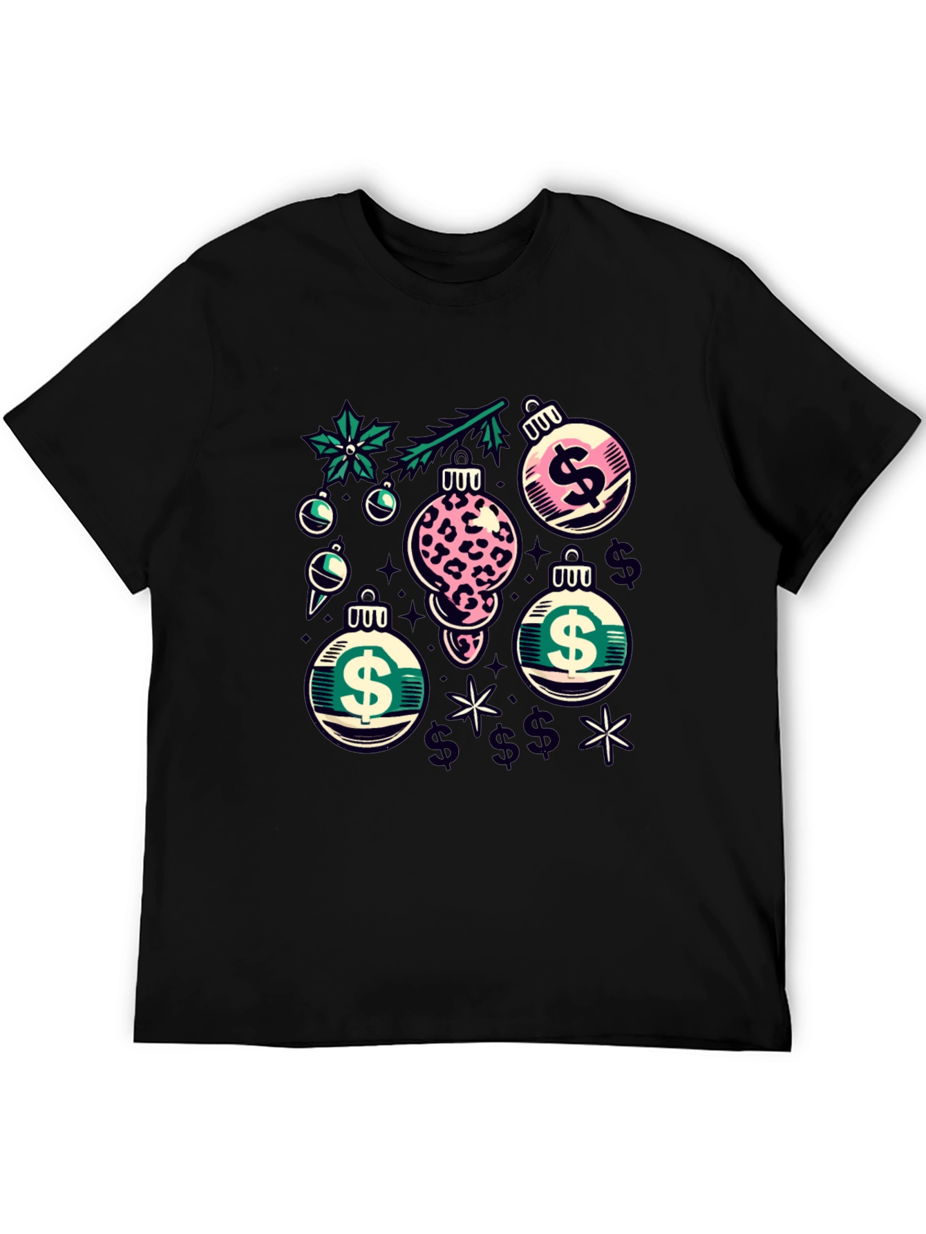 Festive Dollar Sign Ornament T-Shirt