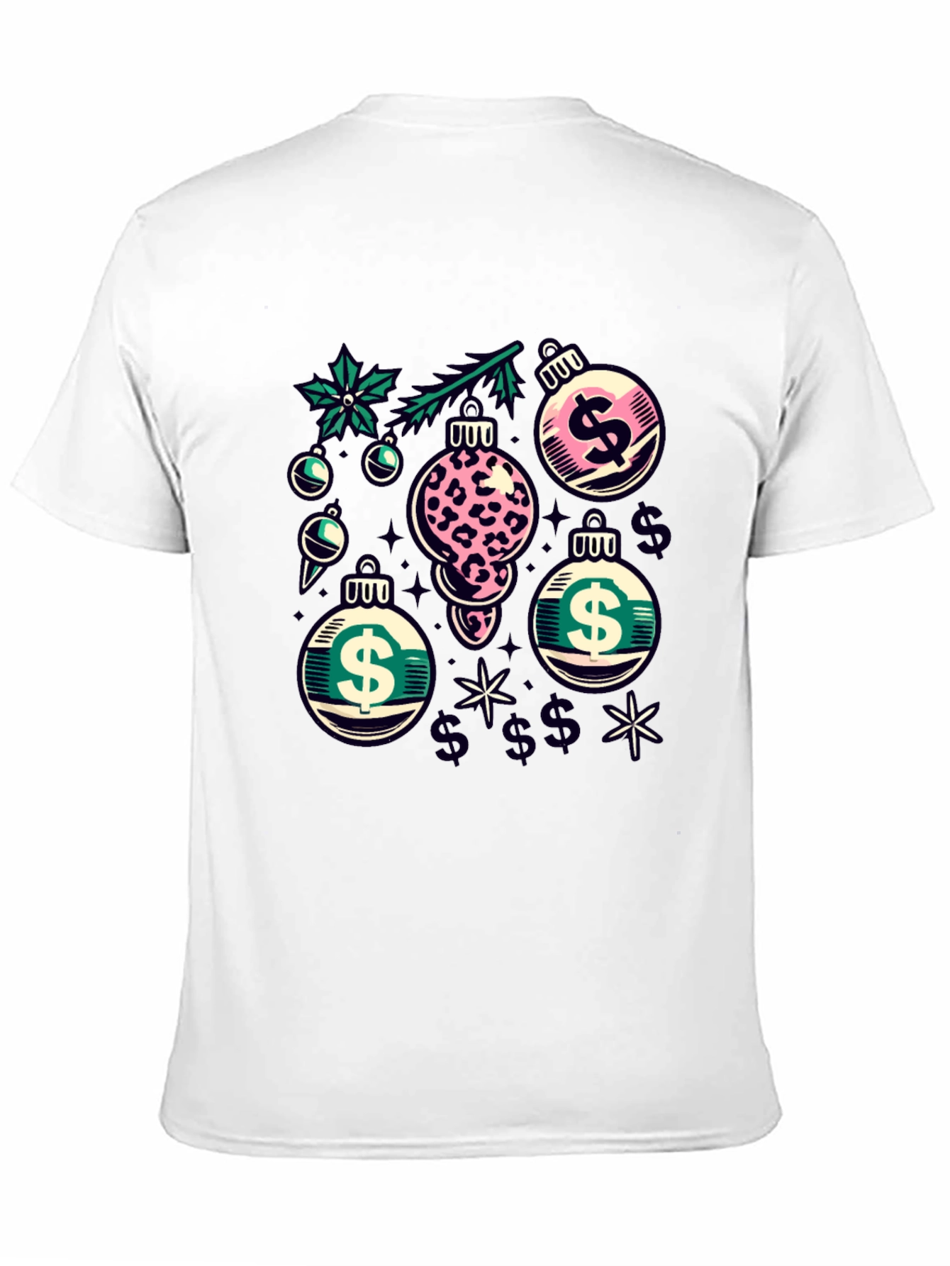 Festive Dollar Sign Ornament T-Shirt