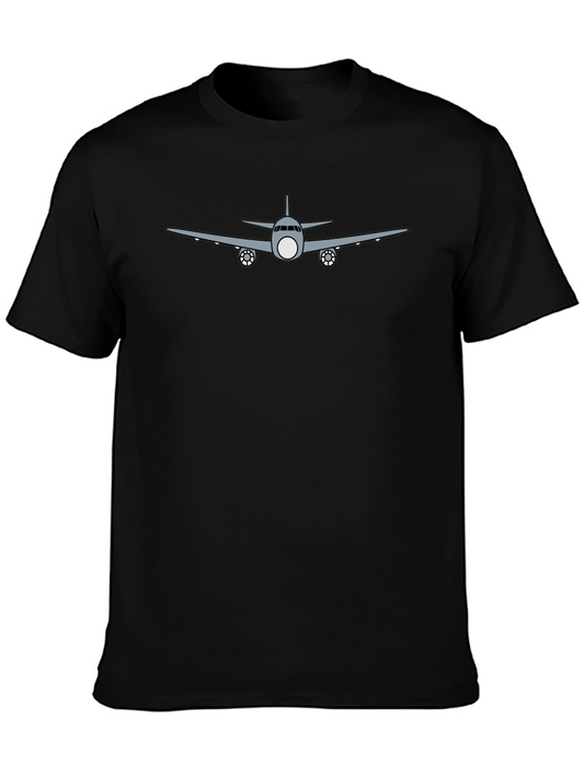 Airplane Graphic Tee - Aviation Enthusiast T-Shirt