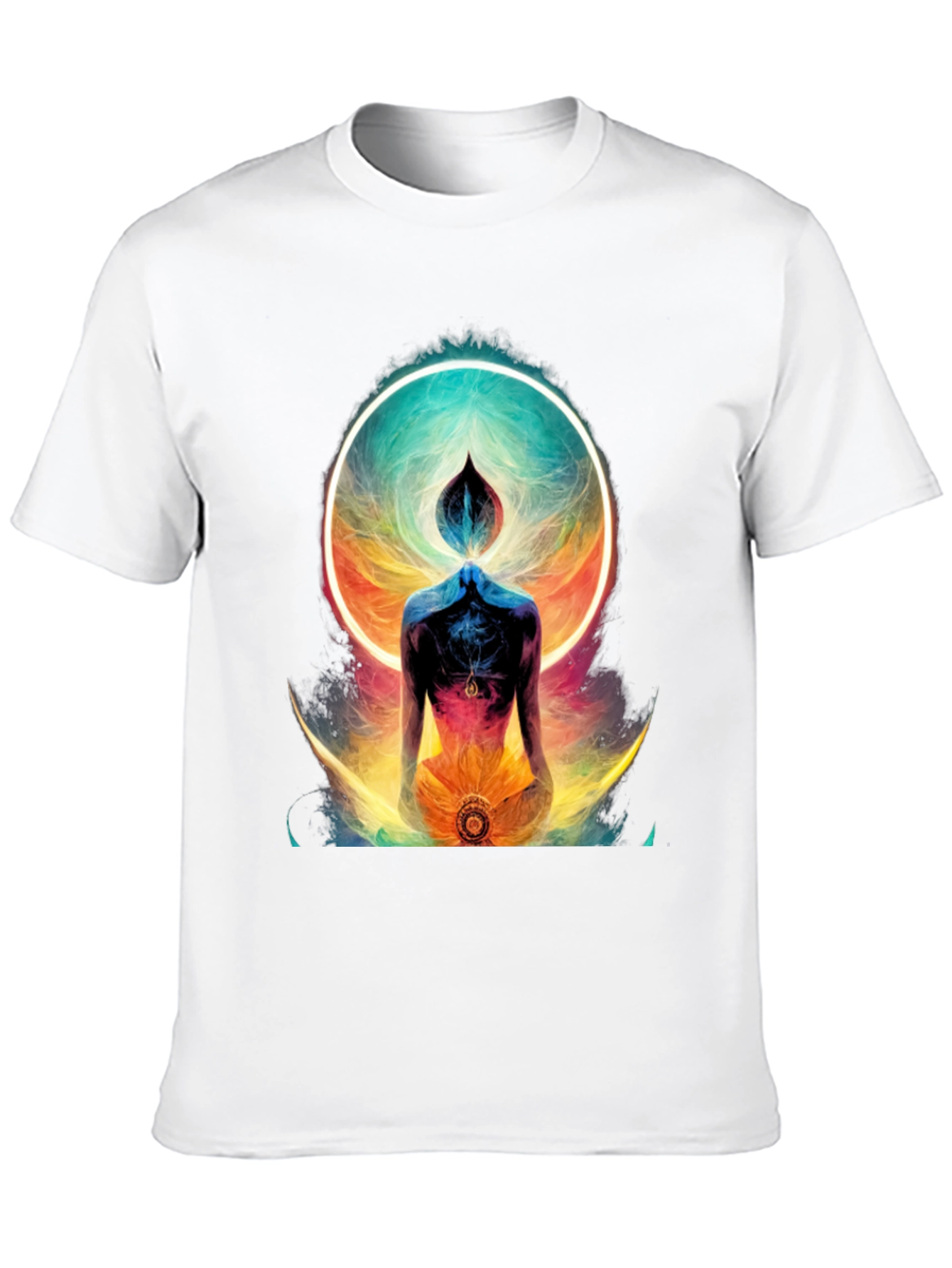 Mystic Aura Graphic Tee - Black