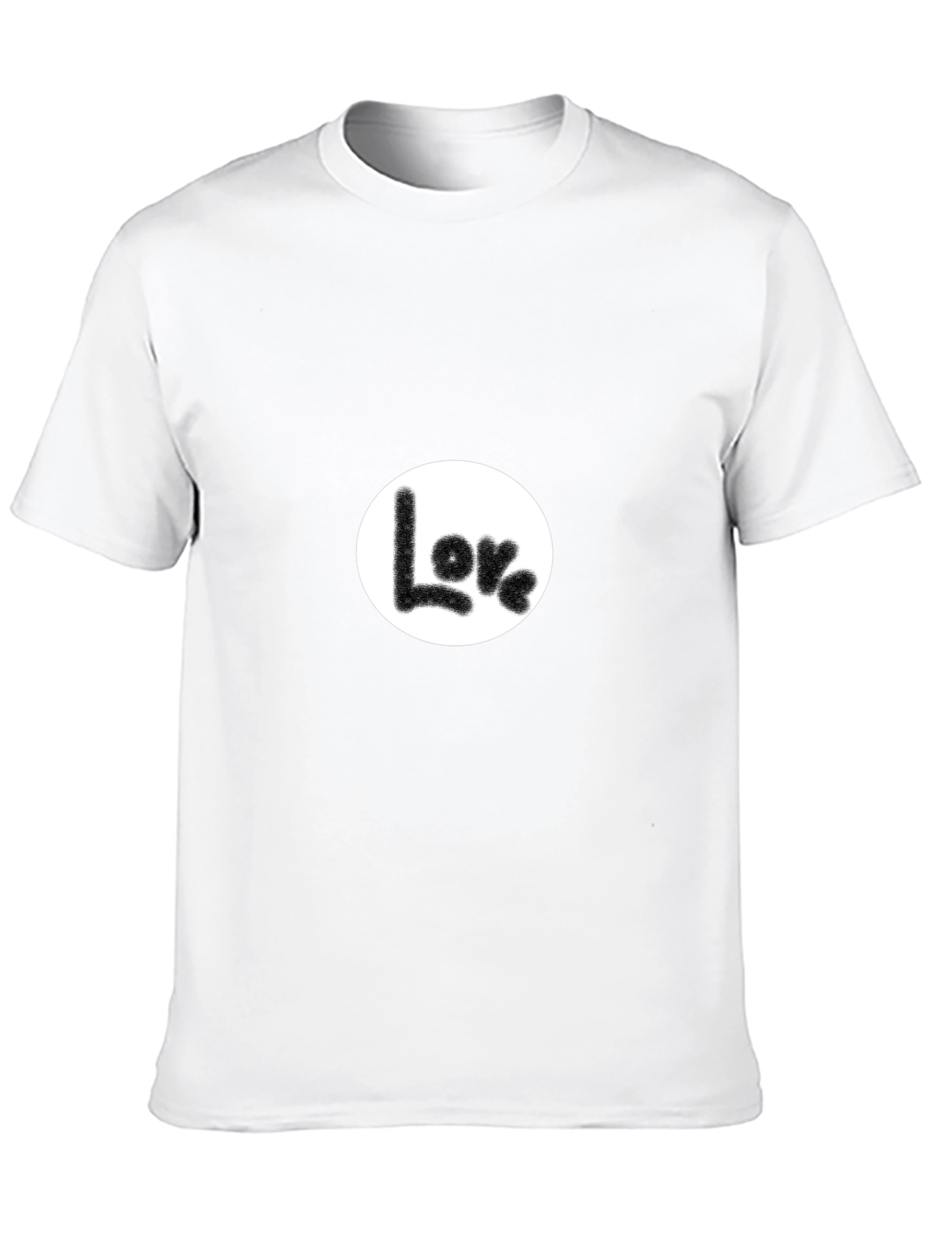 Love Graphic Black T-Shirt - Casual Comfort