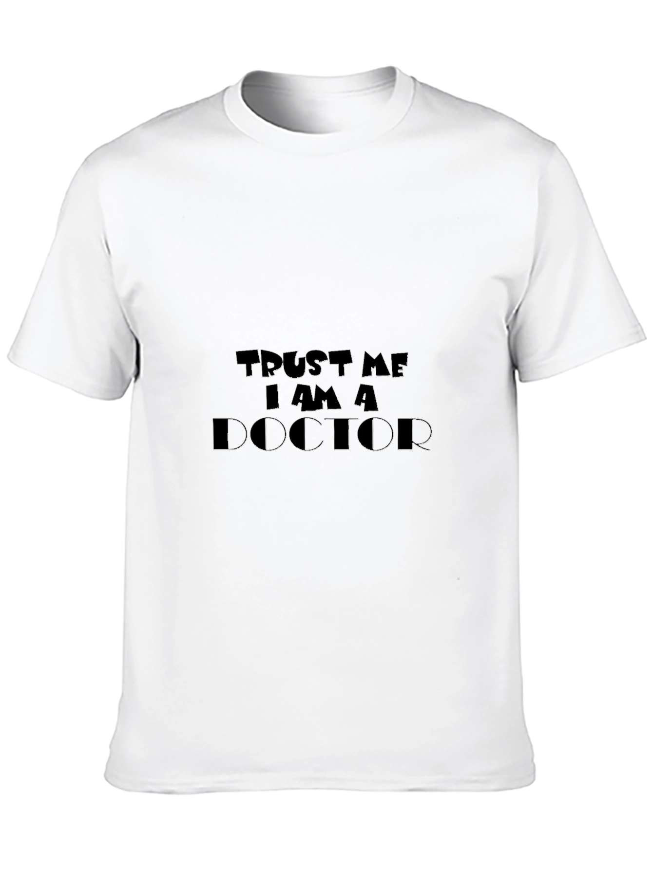 Trust Me I Am A Doctor Black T-Shirt