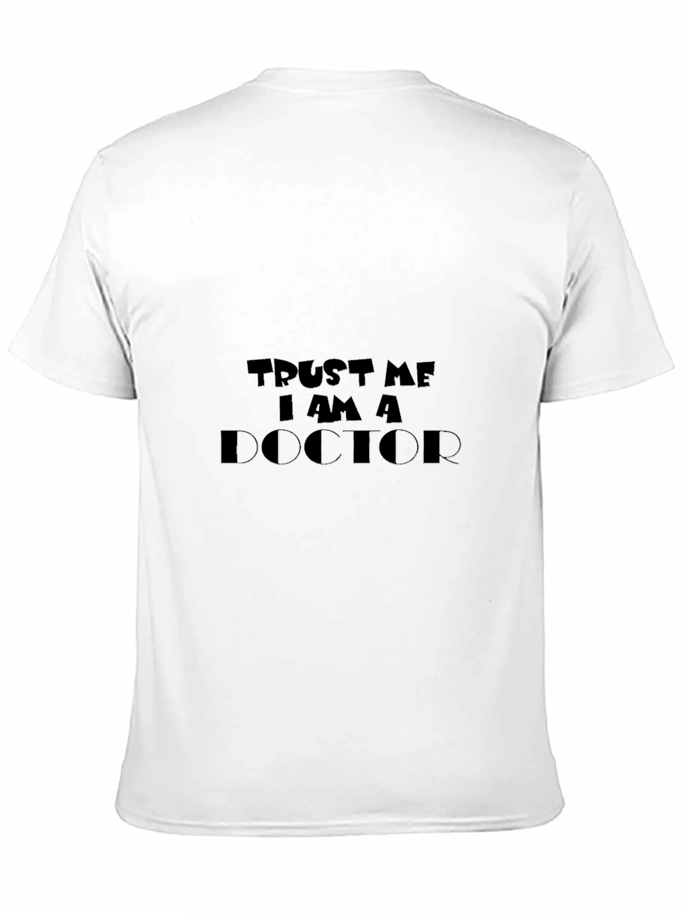 Trust Me I Am A Doctor Black T-Shirt