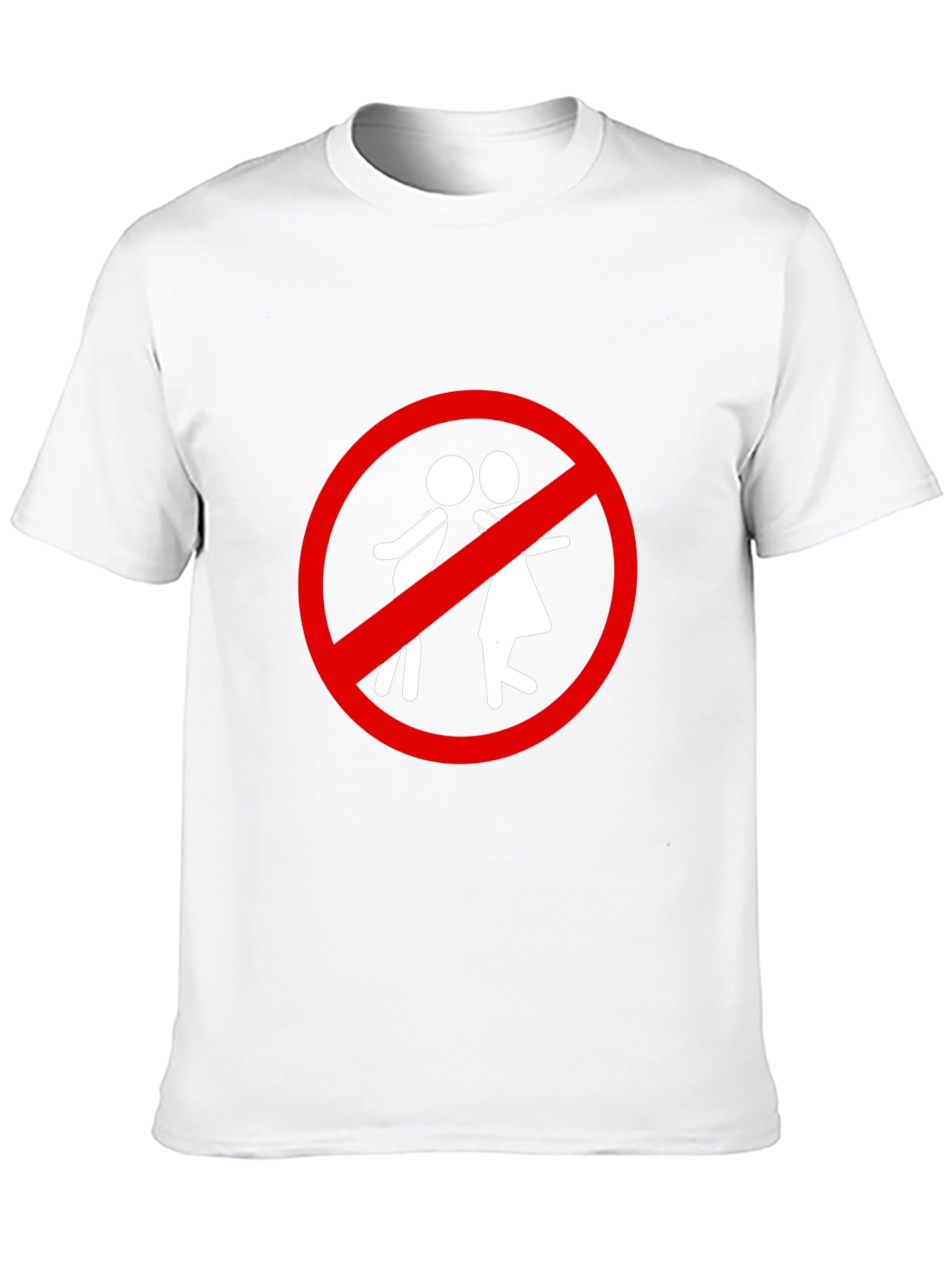Forbidden Love Tee - Novelty Graphic T-Shirt