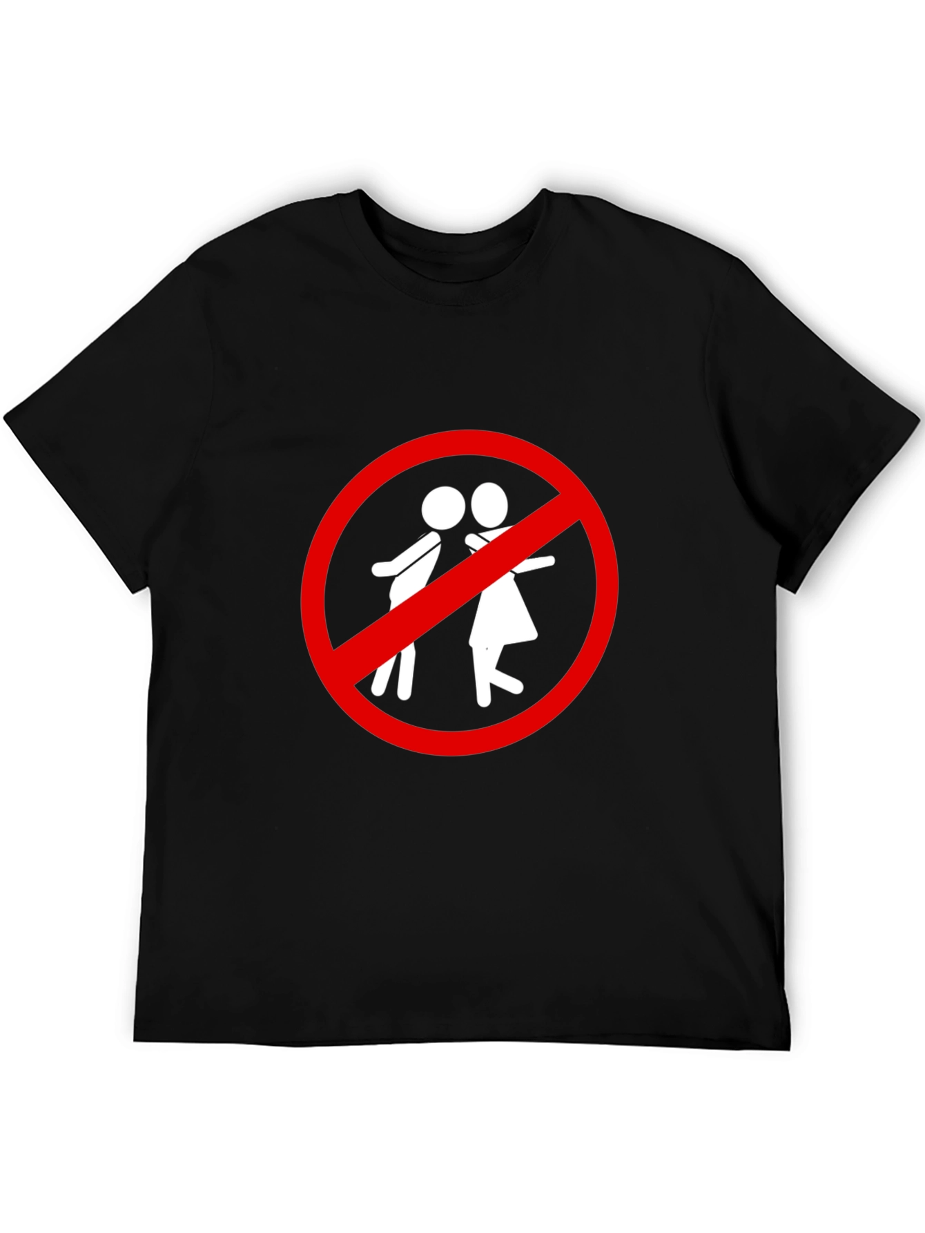 Forbidden Love Tee - Novelty Graphic T-Shirt